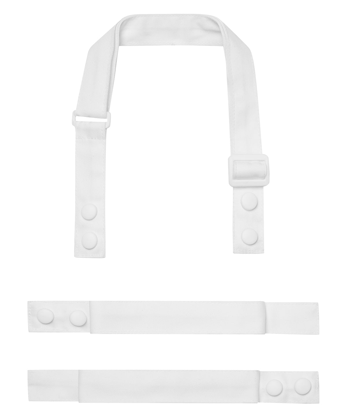 Aprons - Anpassningsbart förkläde White One size