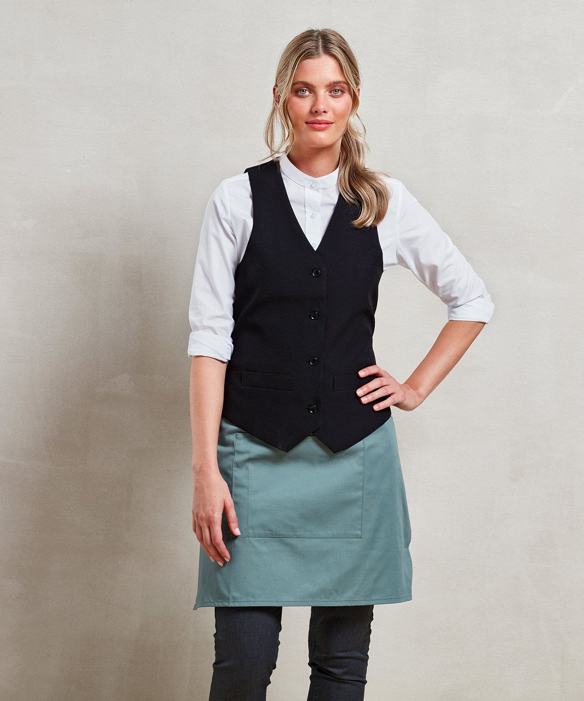 Waistcoats - Elegant damlinne med justerbar passform