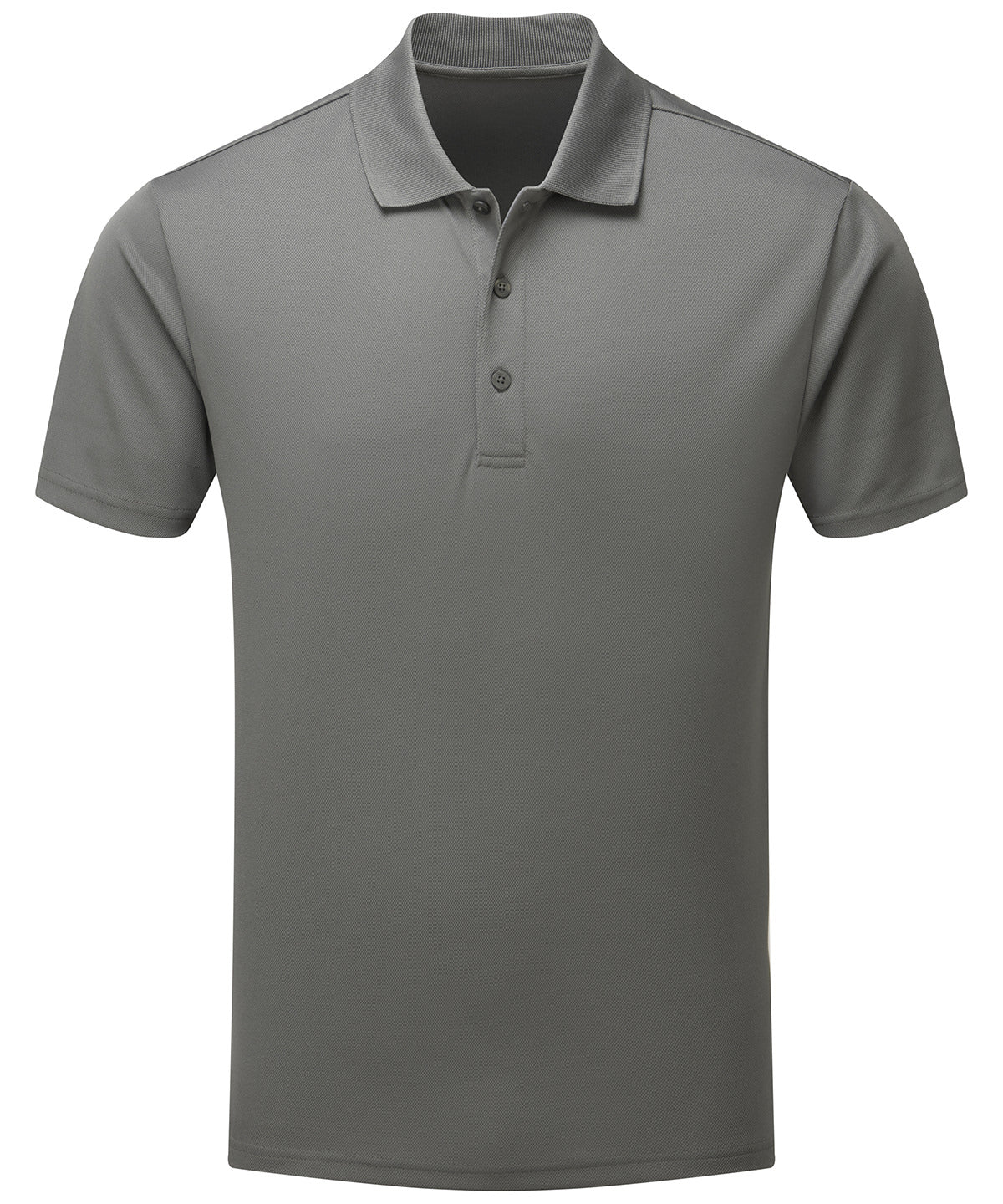 Polos - Coolchecker plus piqué polo för dam Dark Grey