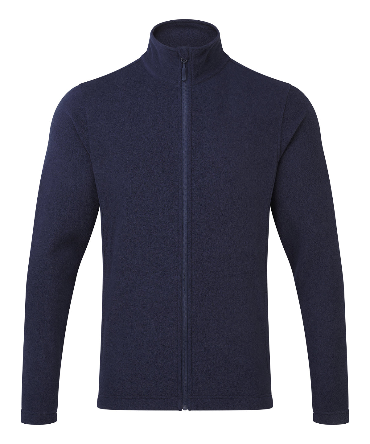 Fleece - Heltäckande Microfleece med Dragkedja Navy