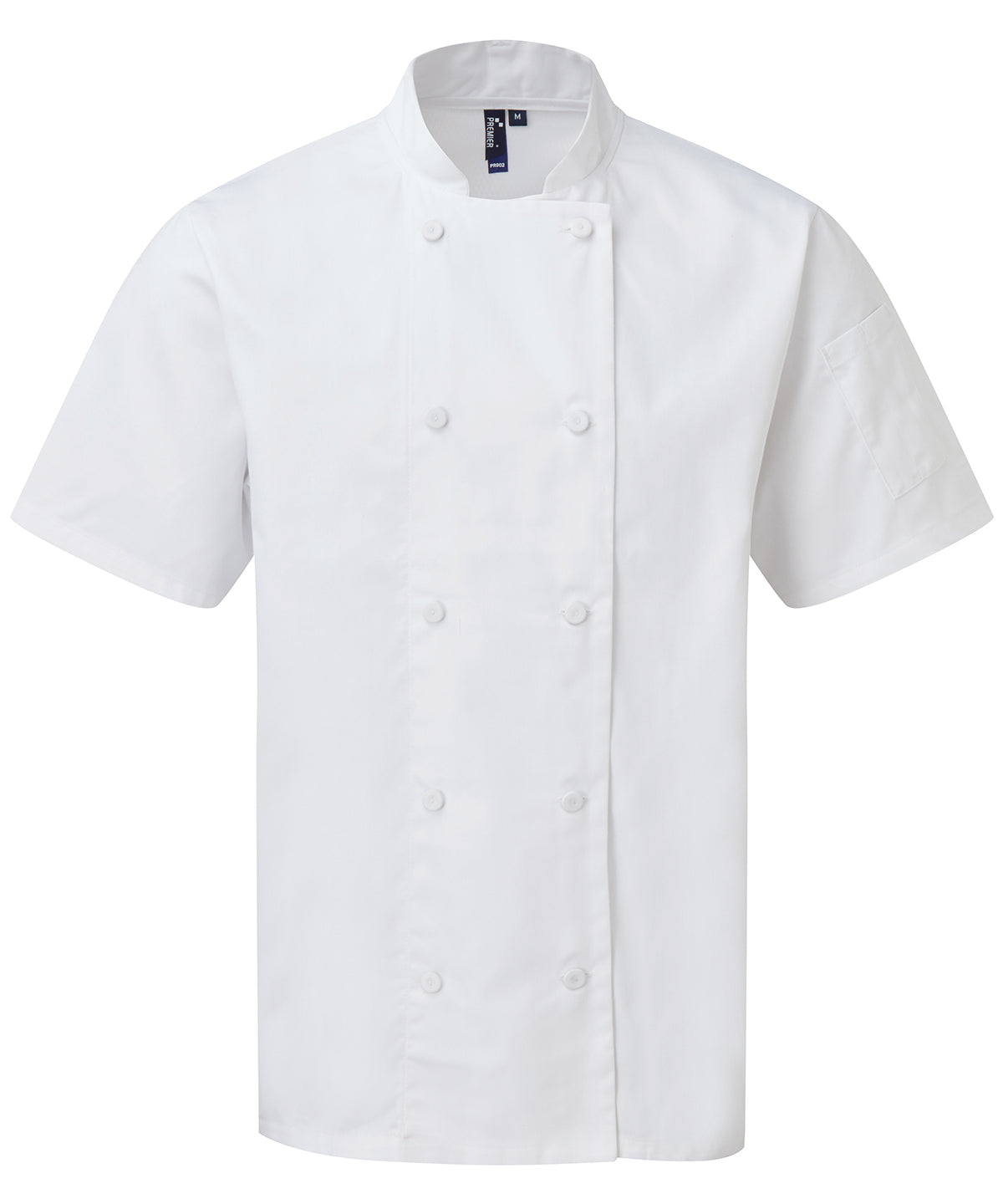 Chef Jackets - Kortärmad Kockjacka med Coolchecker™-tyg White