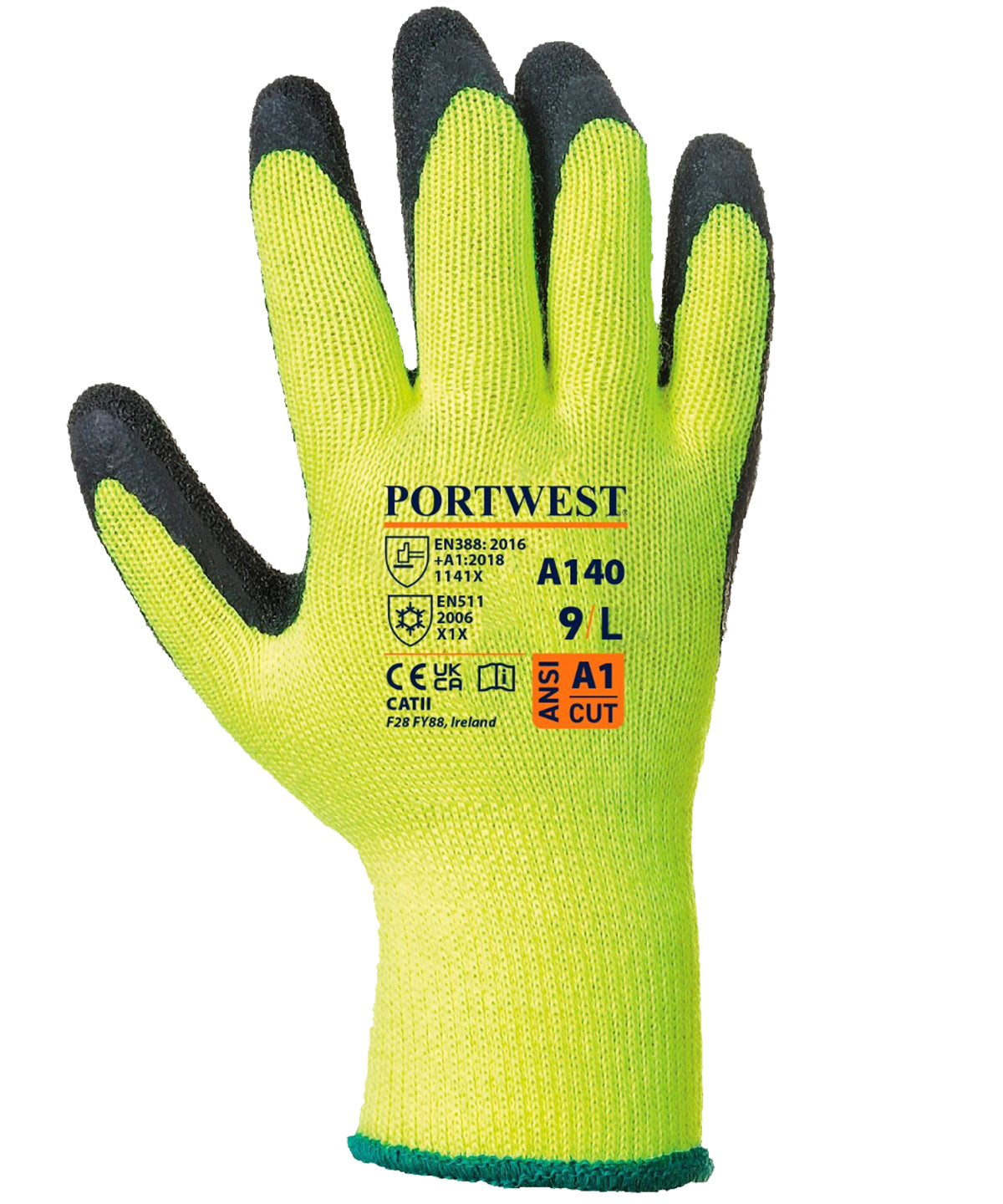 Gloves - Värmereglerande Griphandske för Utomhusarbete Black