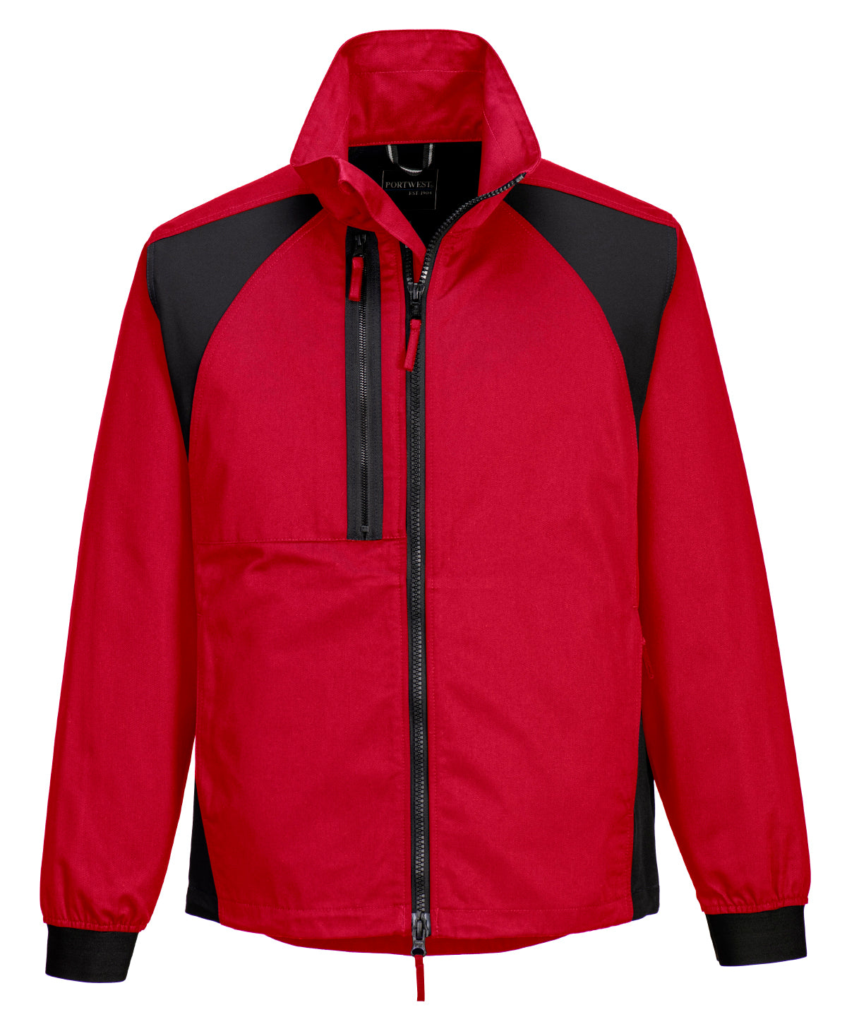 Jackets - Innovativ Stretch-Arbetsjacka för Vuxna Deep Red