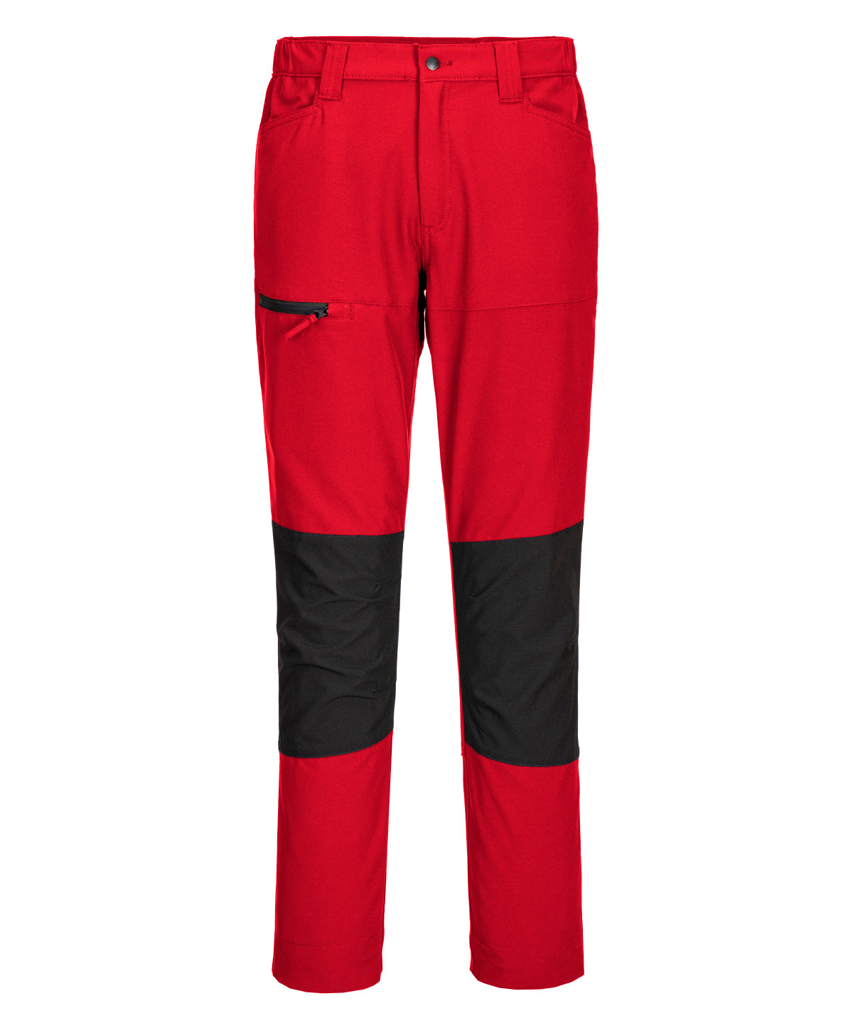 Trousers - Stretcharbetsbyxor för moderna arbetare Deep Red