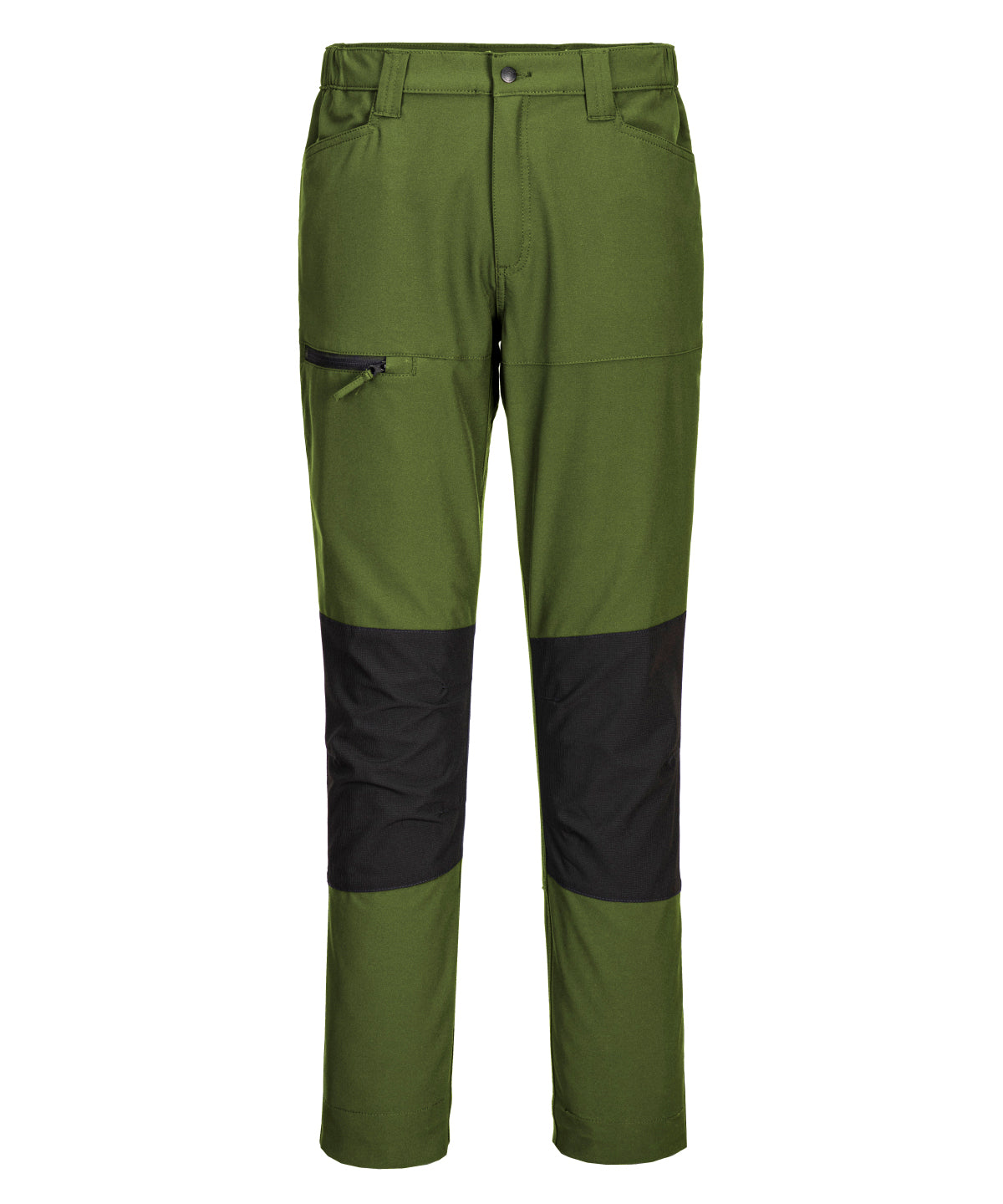 Trousers - Stretcharbetsbyxor för moderna arbetare Olive Green