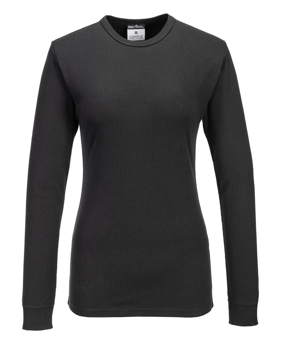 Baselayers - Baselayer topp för damer Black