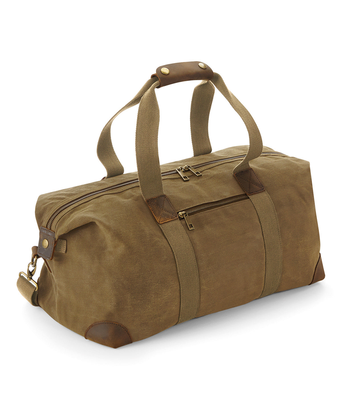 Bags - Heritage Vaxad Canvas Resväska Desert Sand One size