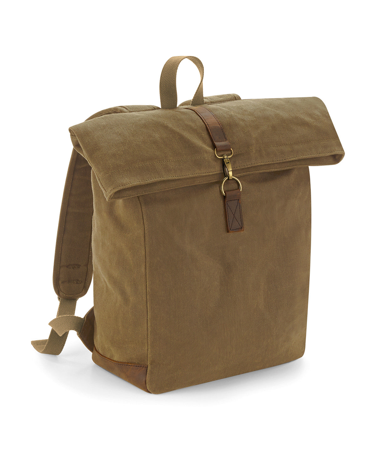 Bags - Arvets vaxade canvasryggsäck Desert Sand One size