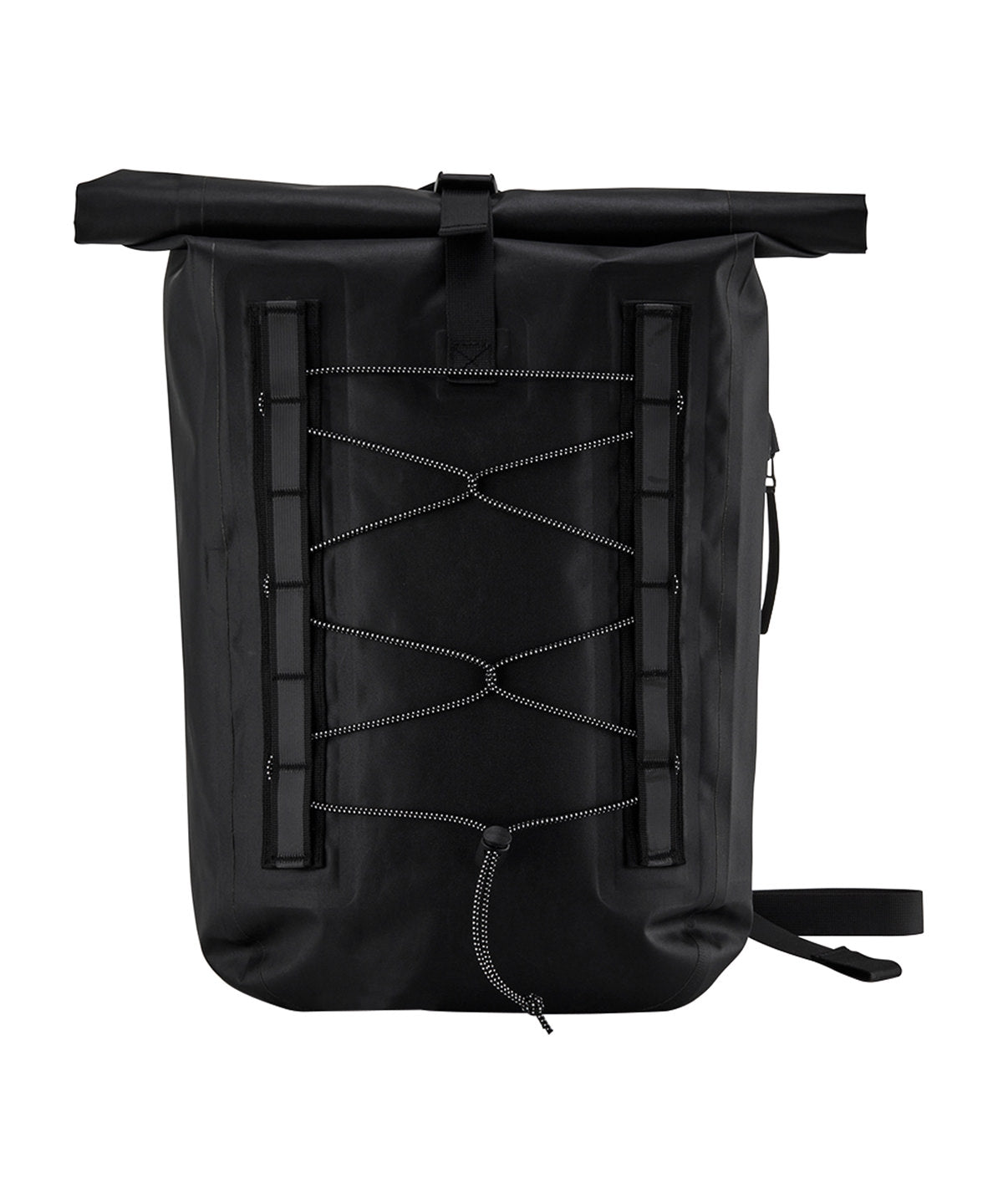 Bags - Vattentät cykelryggsäck med roll-top Black One size