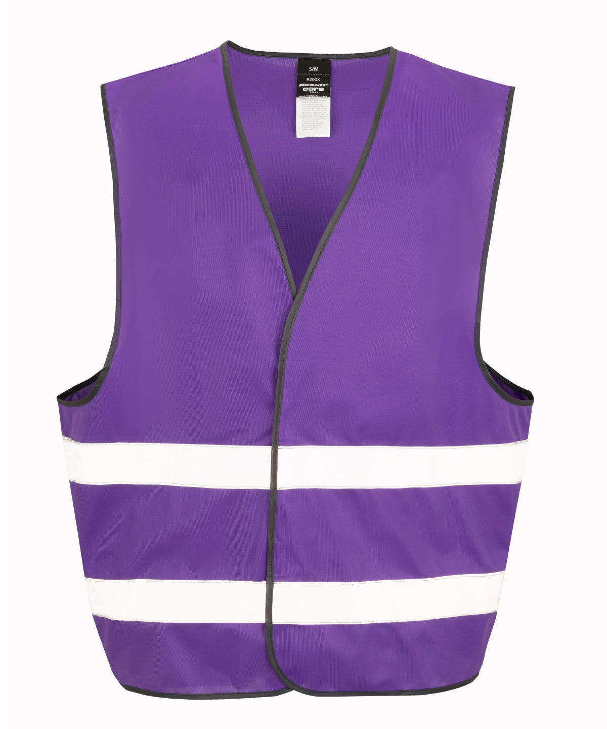 Safety Vests - Effektivt och Certifierat Överlinne för Optimal Synlighet Purple