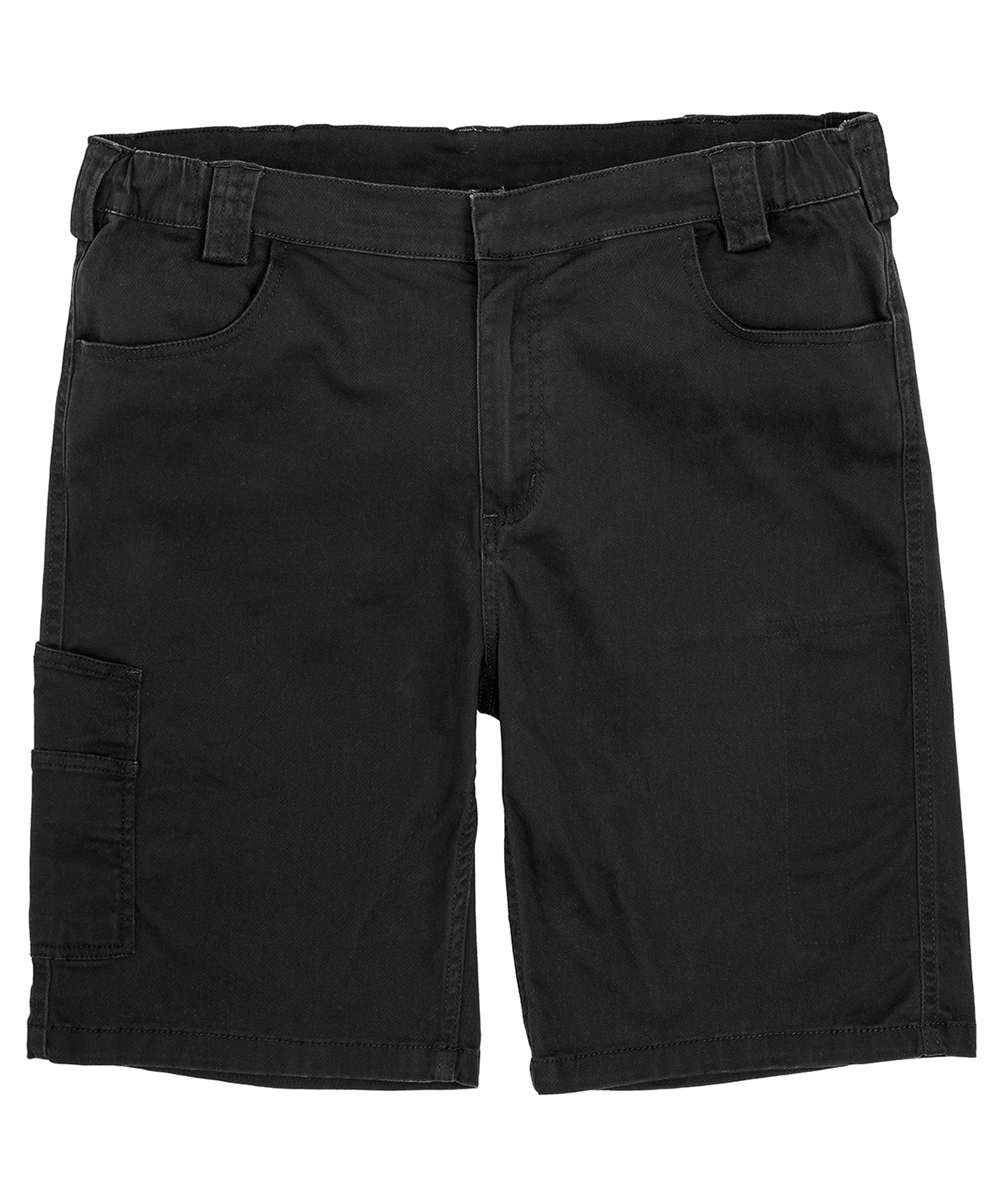 Shorts - Superstretch Slim Chino Shorts för Herrar Black