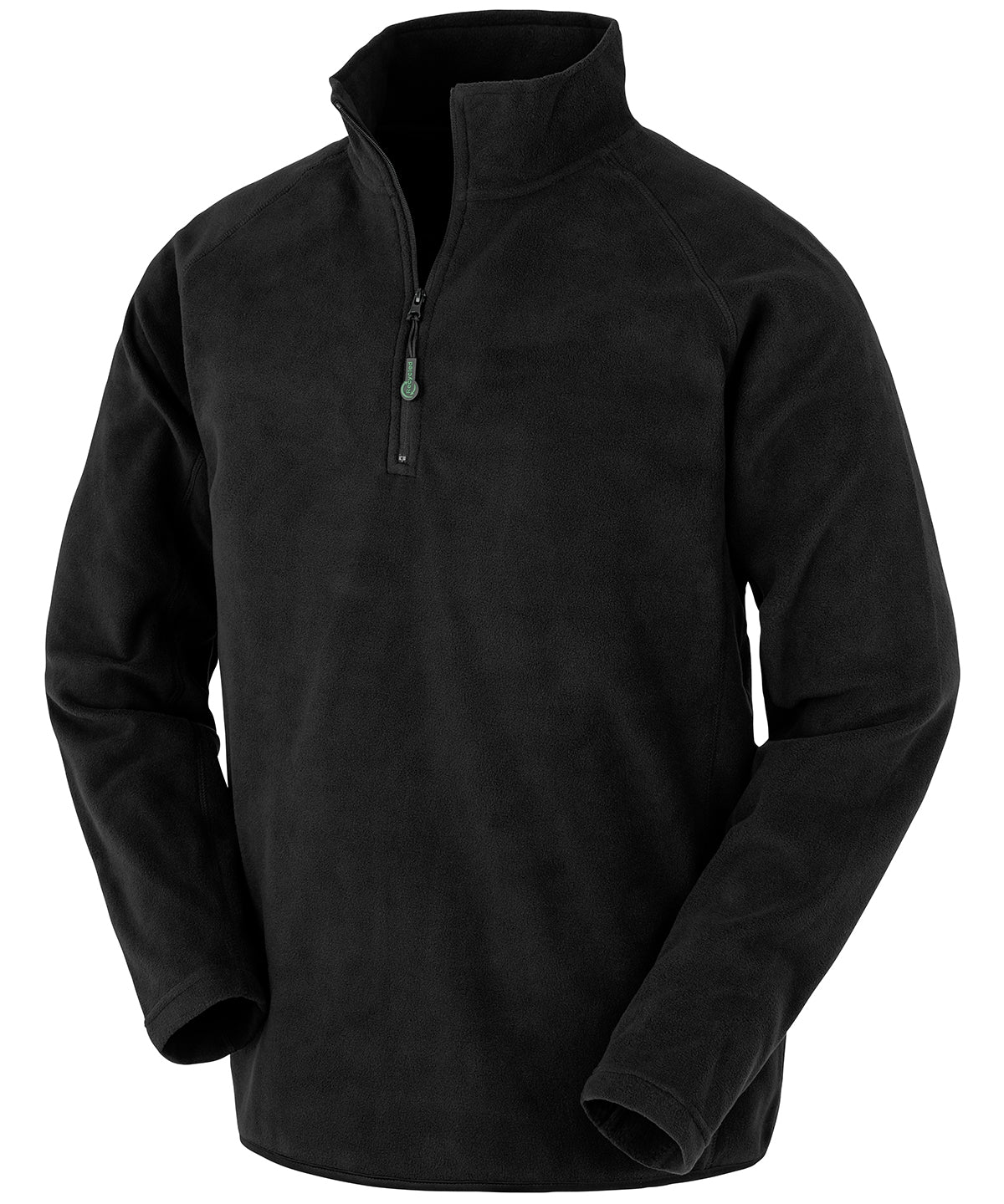 Fleece - Återvunnen Mikrofleece Topp Black