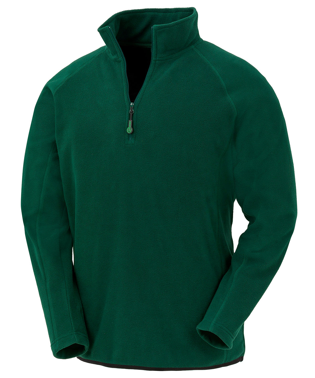 Fleece - Återvunnen Mikrofleece Topp Forest Green