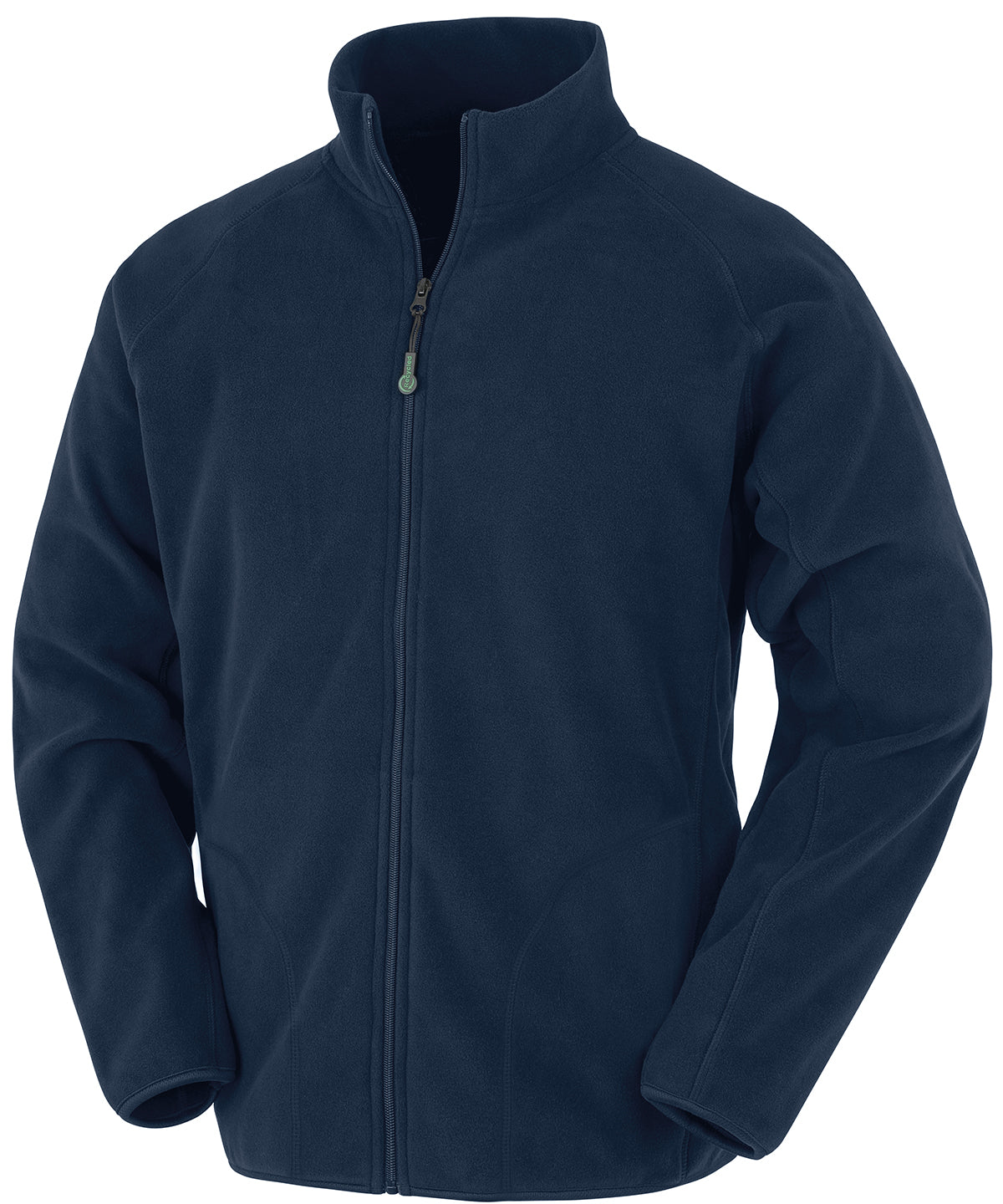 Fleece - Återvunnen Microfleecejacka Navy