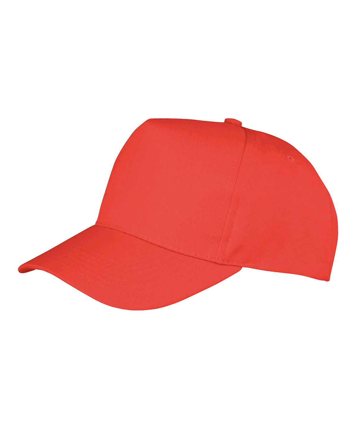 Caps - Återvunnen juniors baseballkeps Red One size