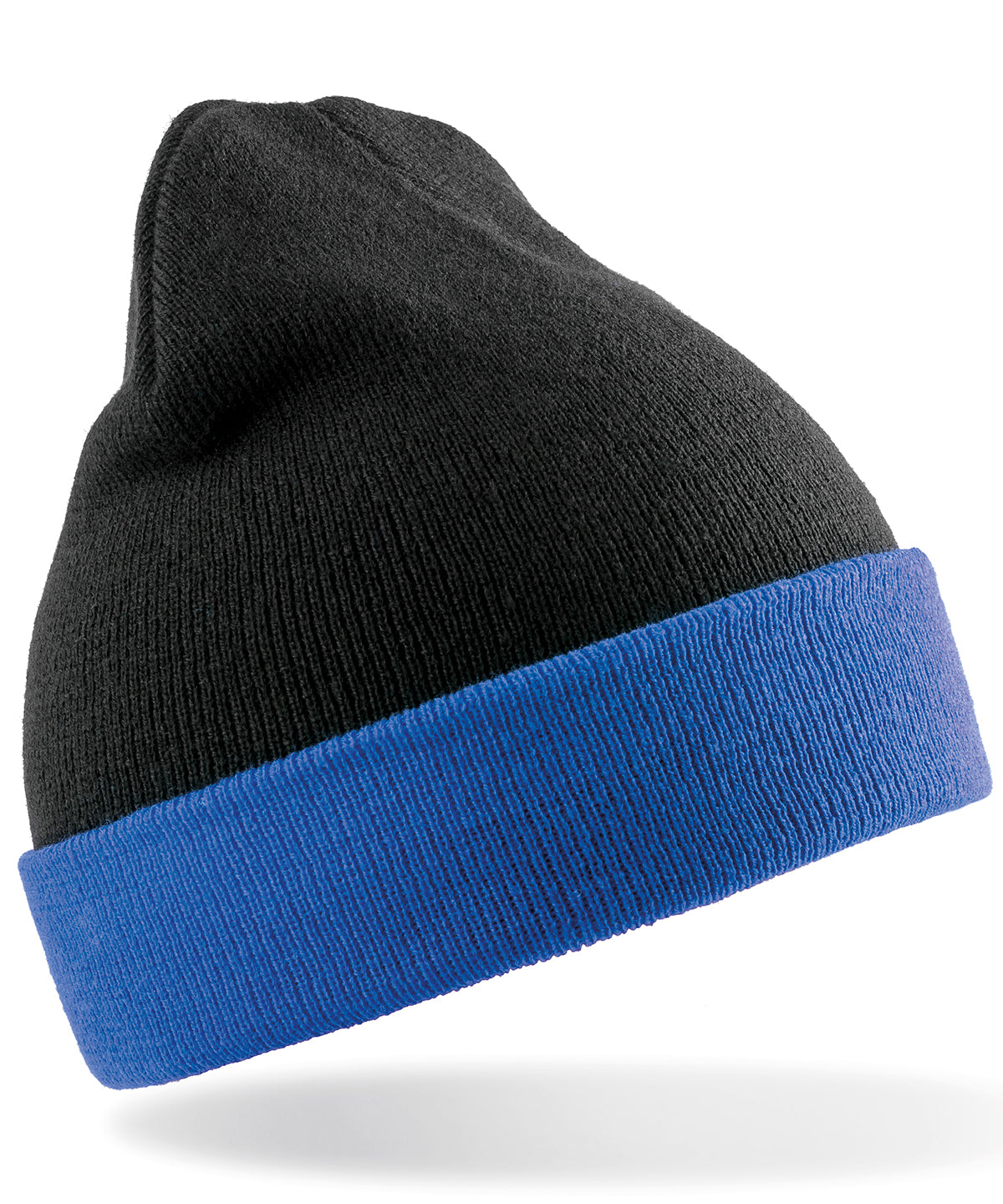 Beanies - Återvunnen kompassmössa Black Royal One size