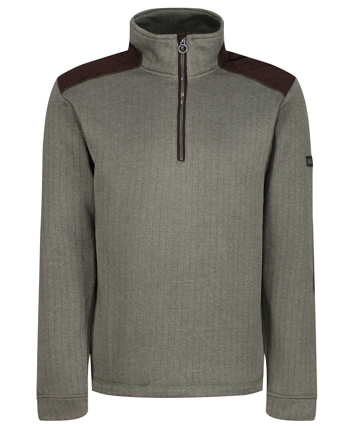 Fleece - Holbeck Half-Zip Fleece Dark Khaki