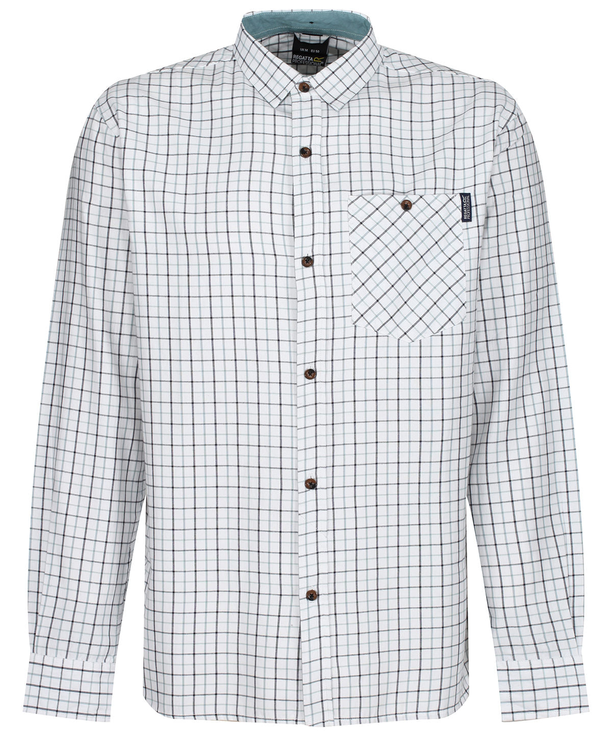 Shirts - Tattersall-rutig skjorta Blue