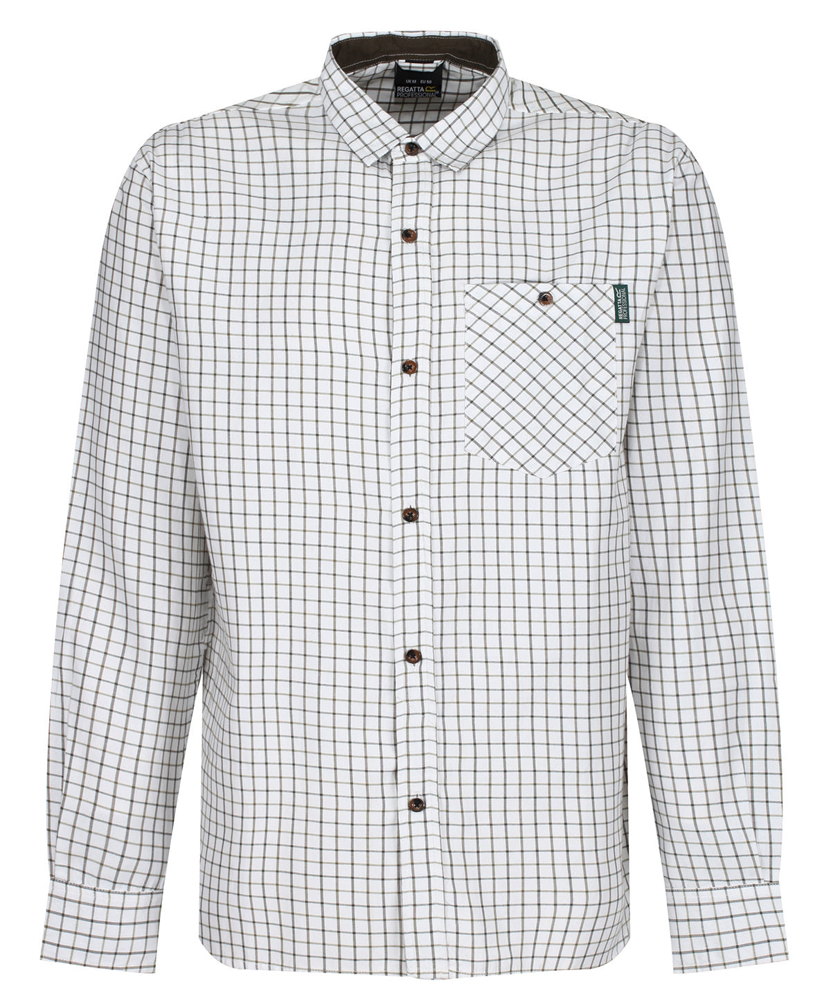 Shirts - Tattersall-rutig skjorta Green