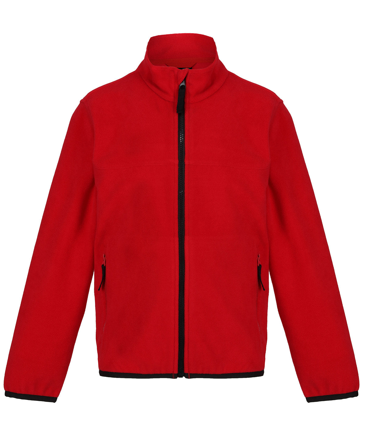 Fleece - Barnens Full-Zip Microfleece Classic Red Black