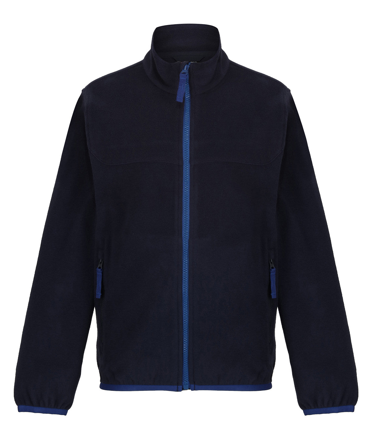 Fleece - Barnens Full-Zip Microfleece Navy New Royal