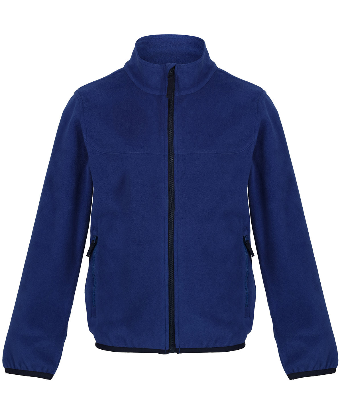 Fleece - Barnens Full-Zip Microfleece New Royal Navy