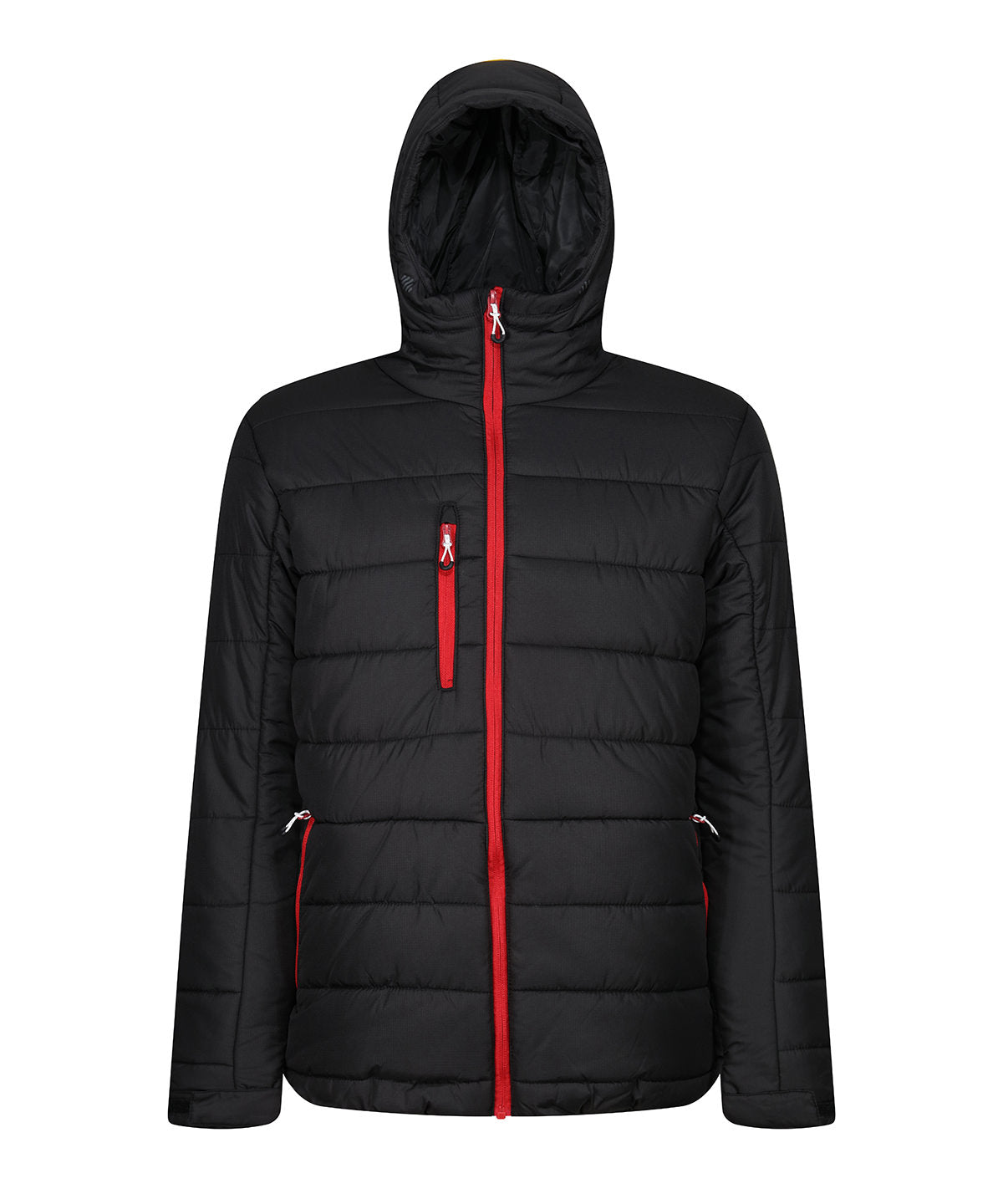 Jackets - Navigate Termisk Jacka med Huva Black Classic Red