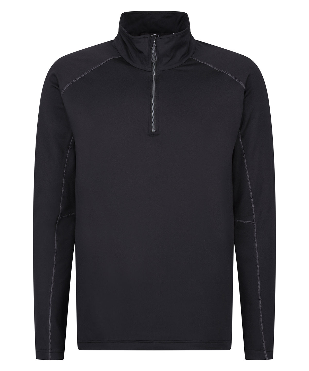 Sports Overtops - Core stretch halv-zip mellanlager för herrar Black