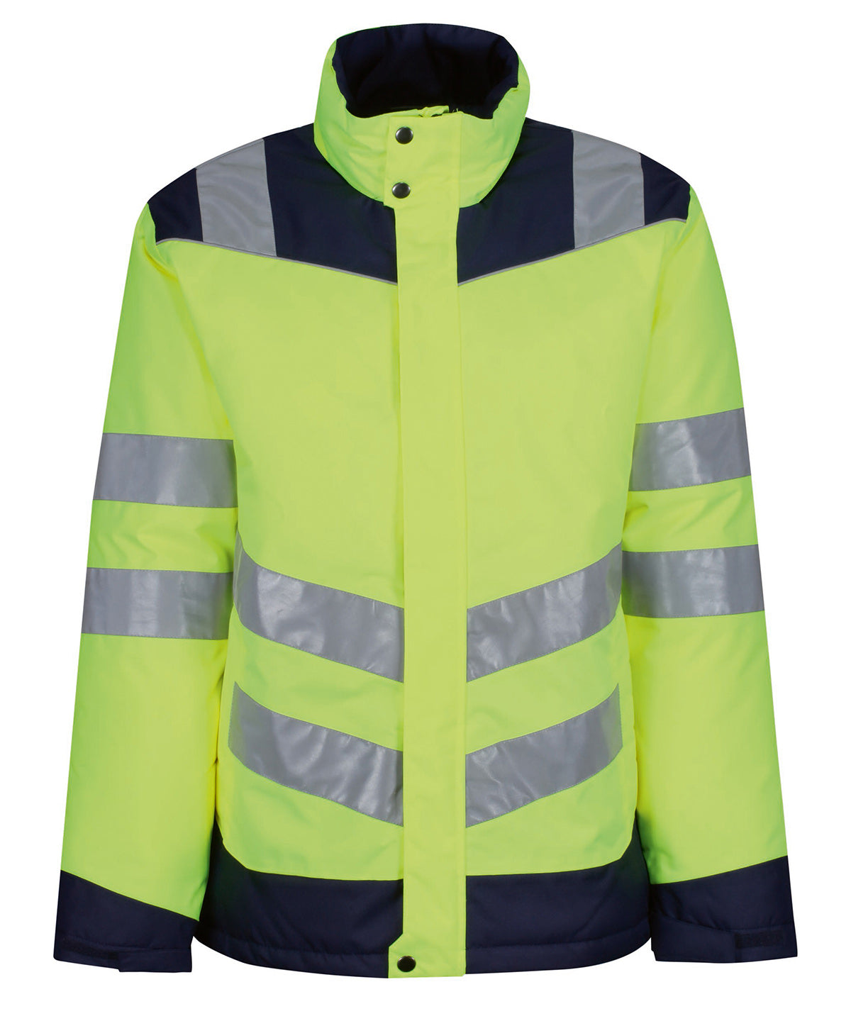 Jackets - Pro hi-vis thermogen uppvärmd jacka för vuxna Yellow Navy