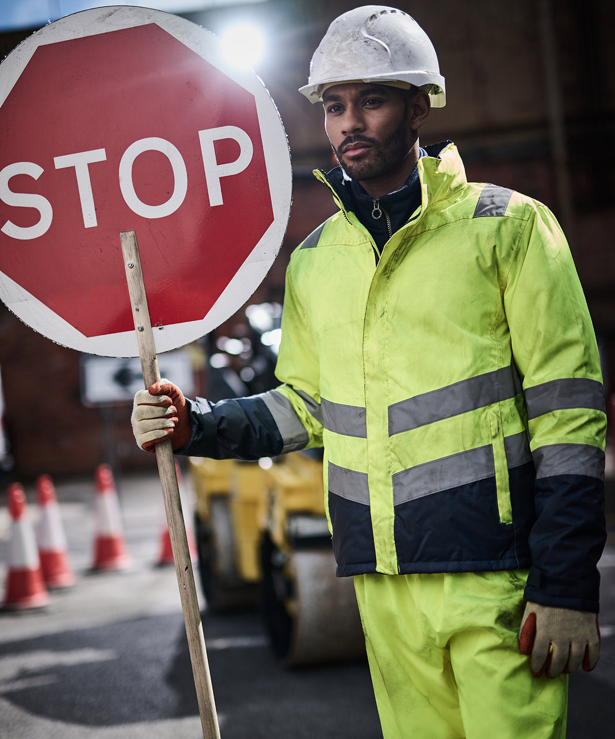 Jackets - Hi-vis isolerad parka för vuxna