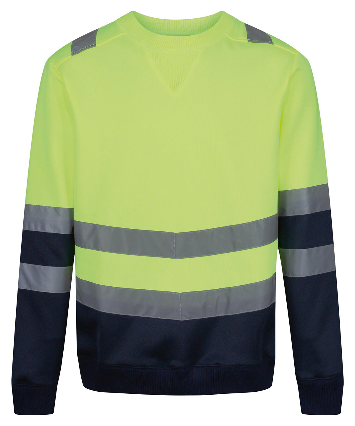 Sweatshirts - Hi-vis tröja för maximal synlighet och komfort Yellow