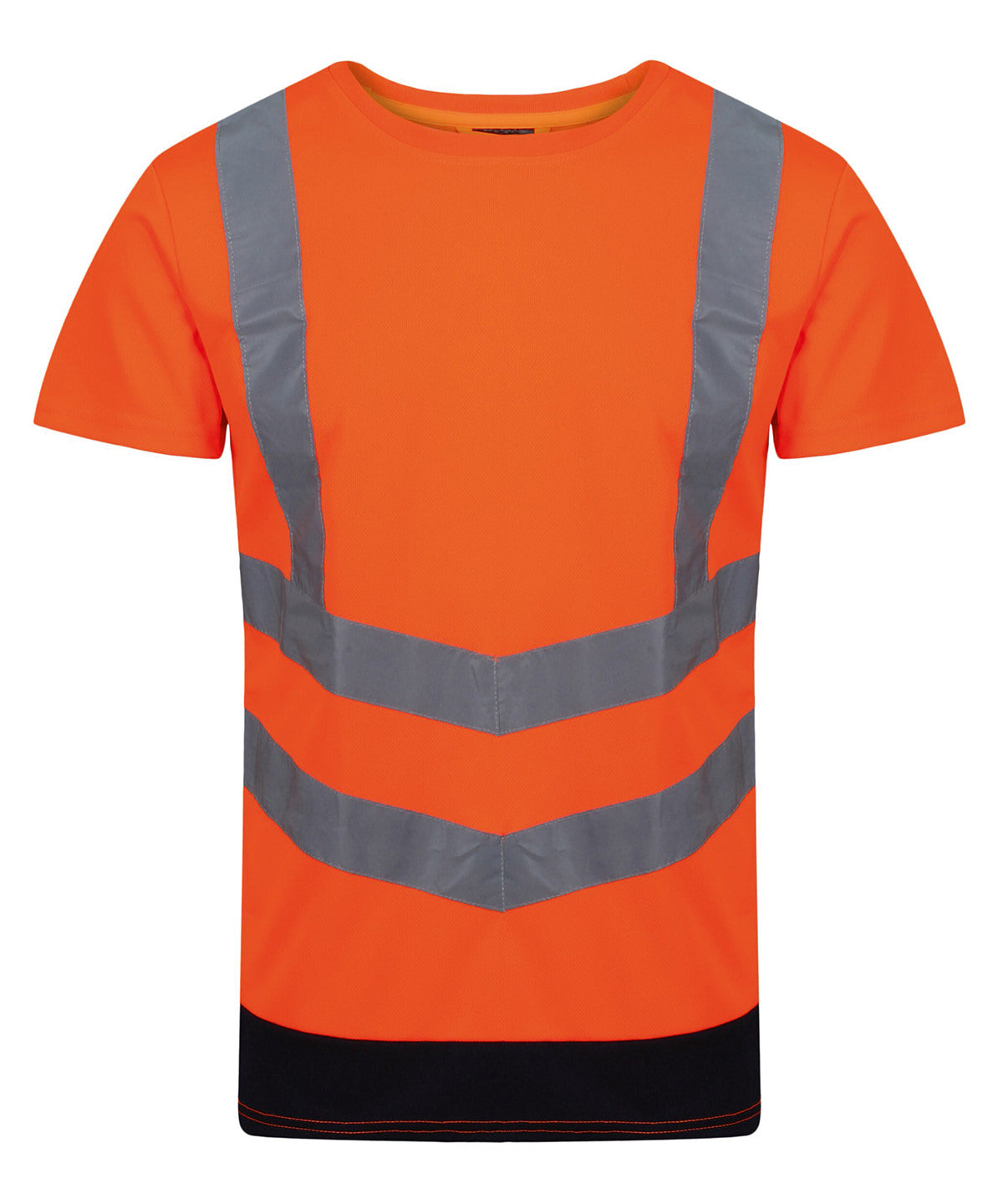 T-Shirts - Pro hi-vis kortärmad t-shirt Orange Navy