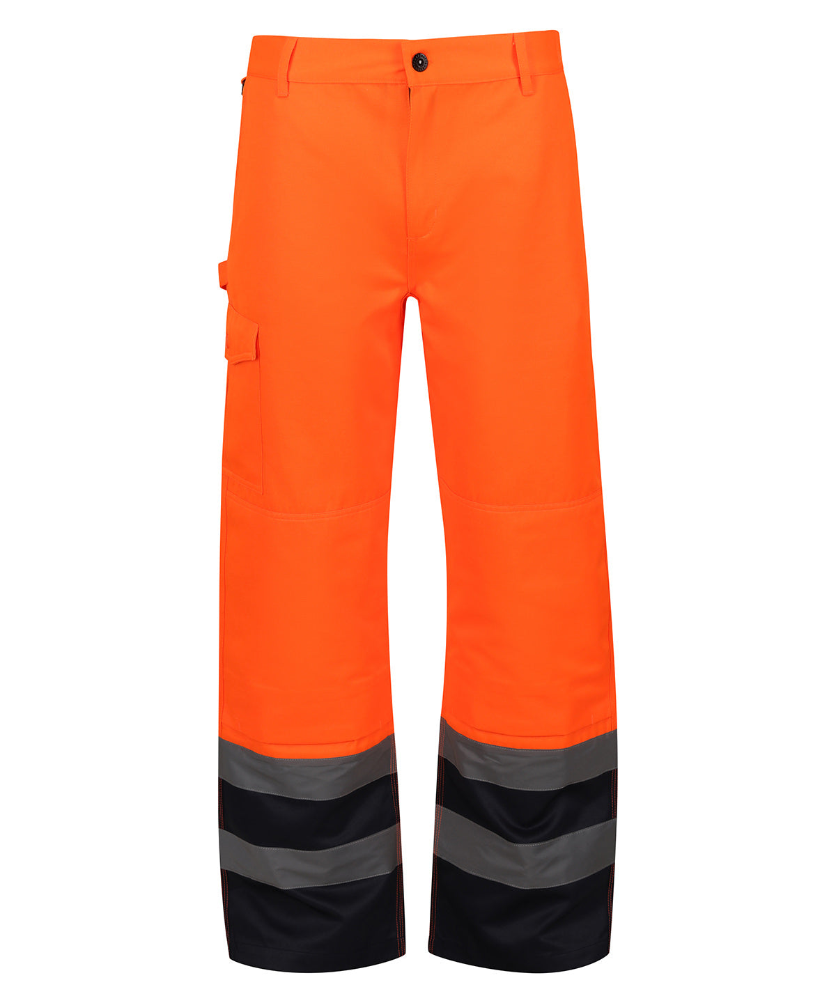 Trousers - Pro hi-vis cargobyxor Orange Navy