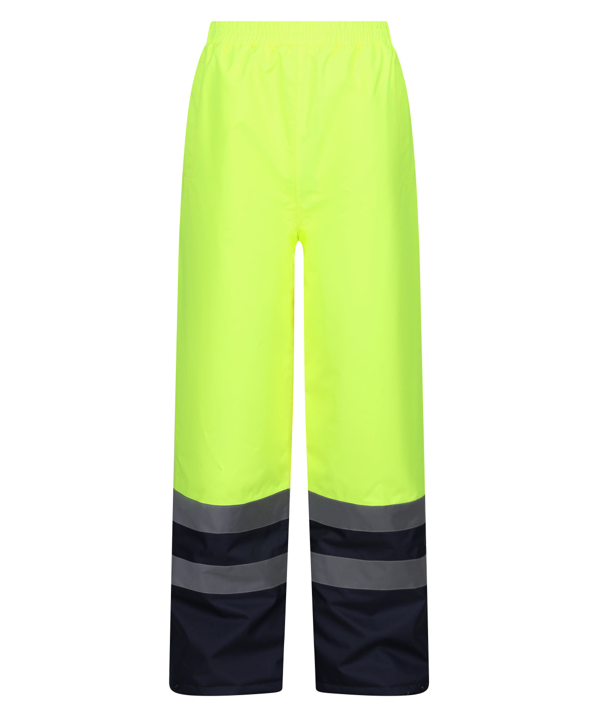 Trousers - Pro hi-vis isolerade överbyxor Yellow Navy