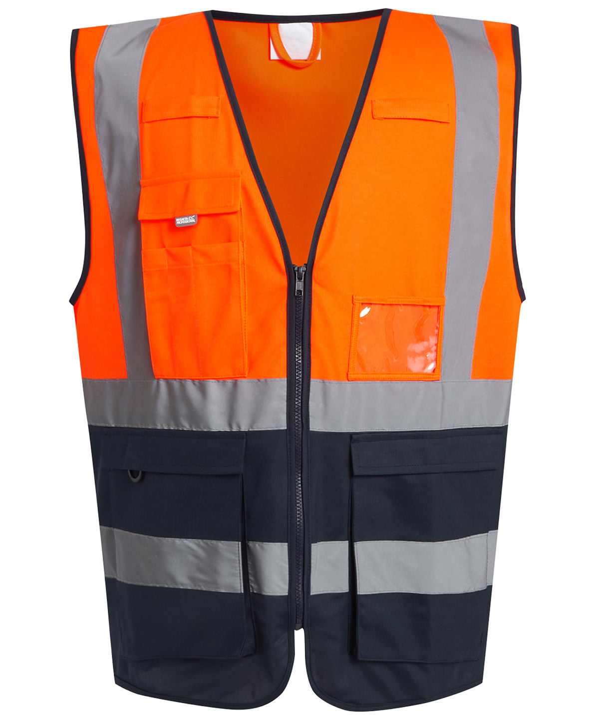 Safety Vests - Pro hi-vis exekutivt linne Orange Navy