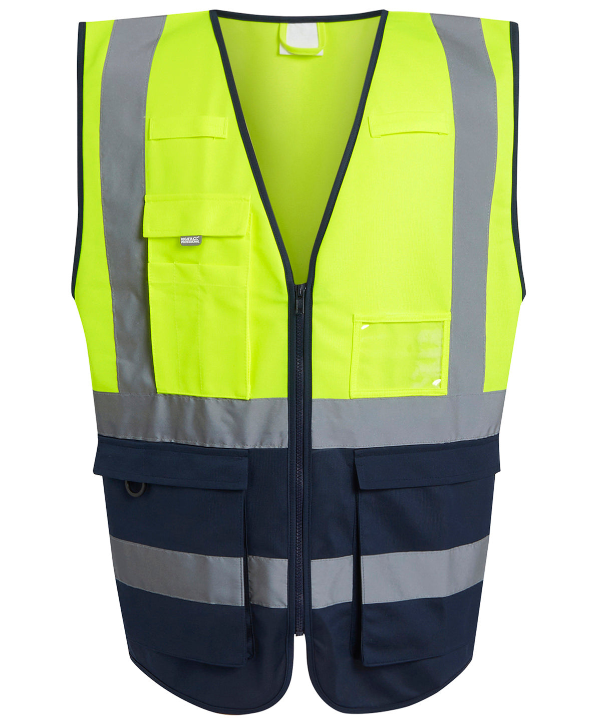 Safety Vests - Pro hi-vis exekutivt linne Yellow Navy