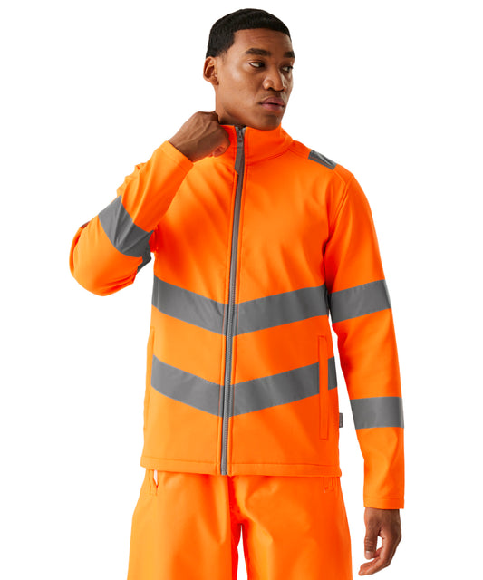 Softshells - Hi-vis Pro contract Ablaze 2-lagers softshell