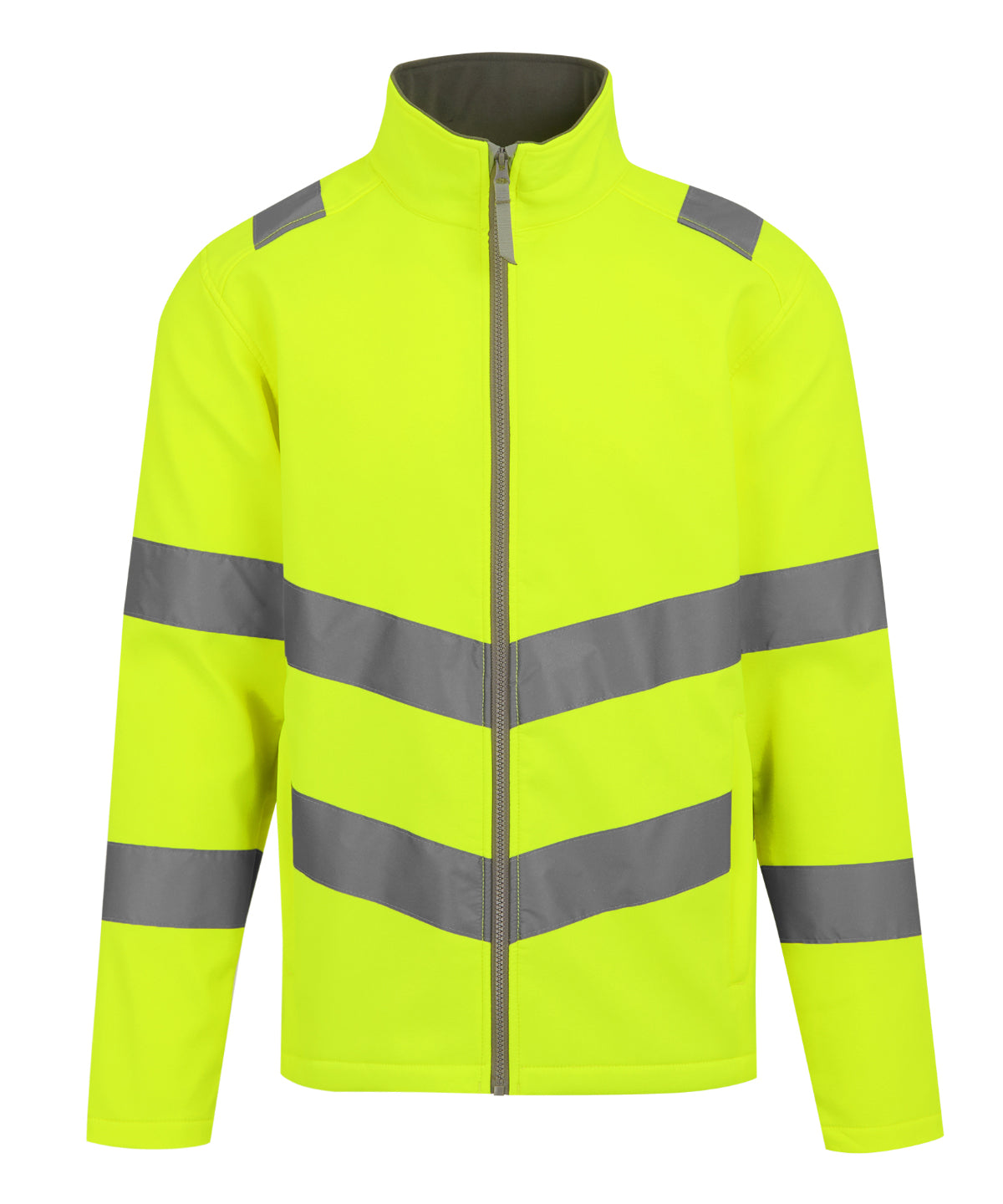 Softshells - Hi-vis Pro contract Ablaze 2-lagers softshell Yellow