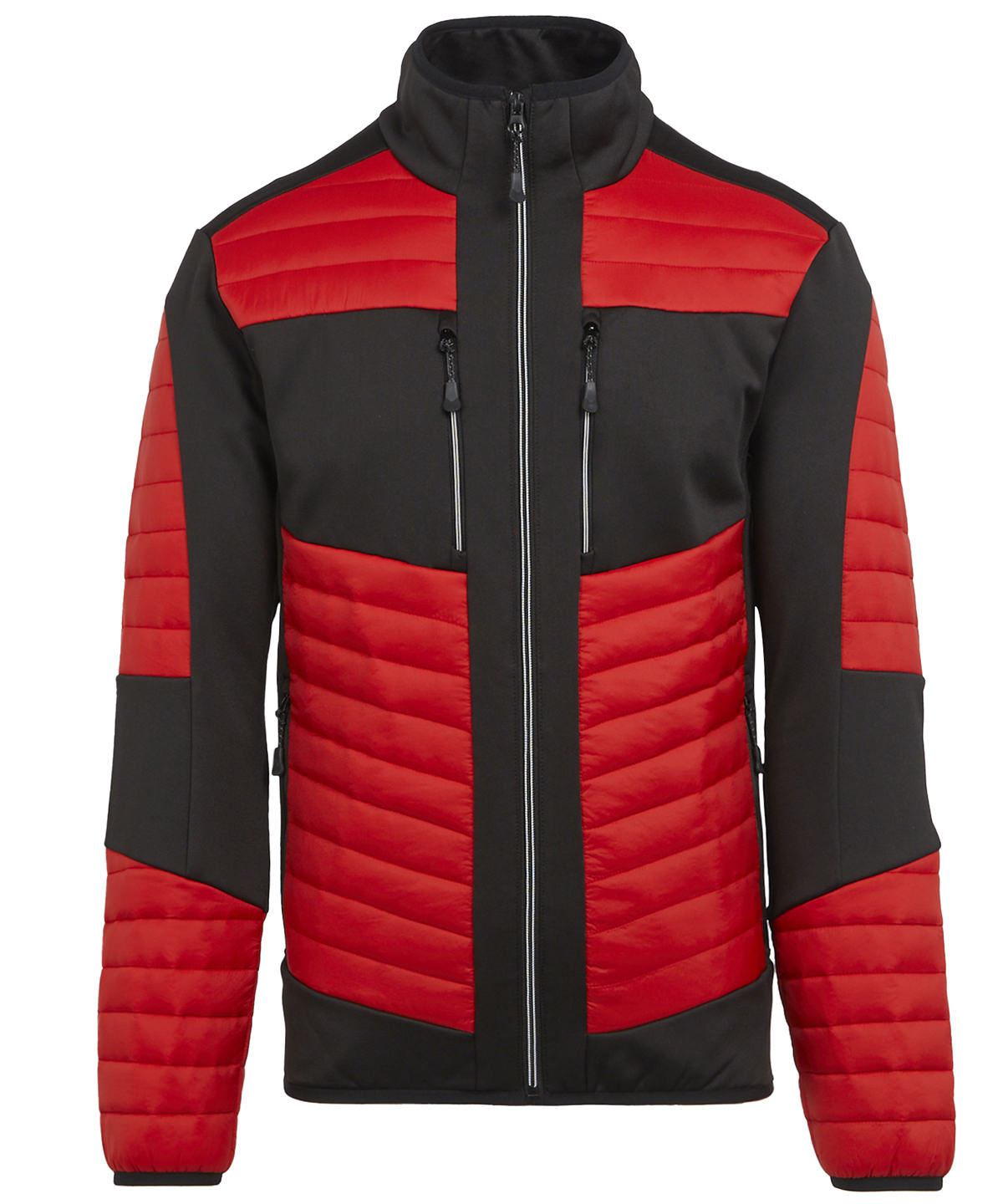 Jackets - E-Volve Unisex Termisk Hybridjacka Classic Red Black