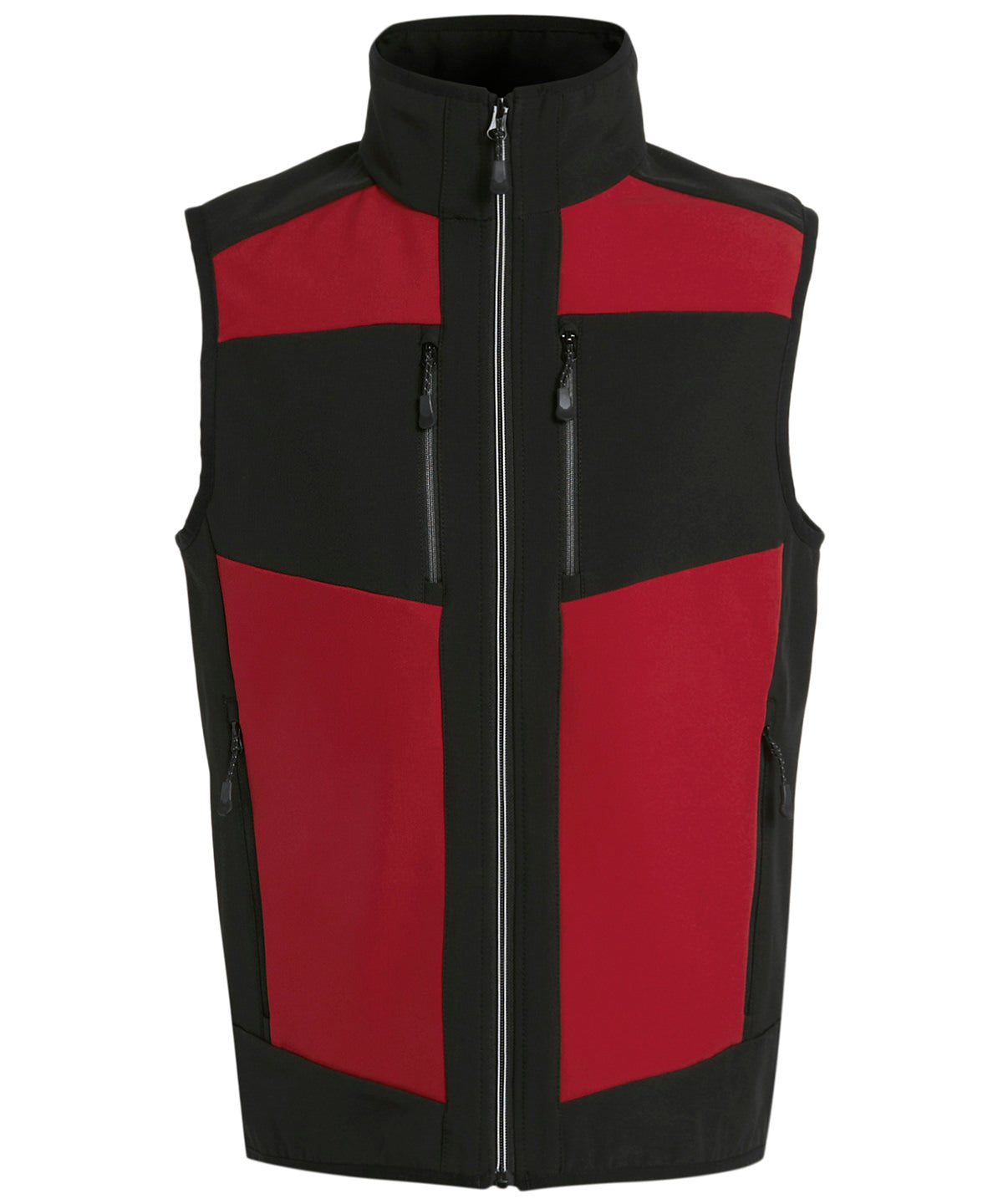 Softshells - E-Volve unisex 2-lagers softshell linne Classic Red Black