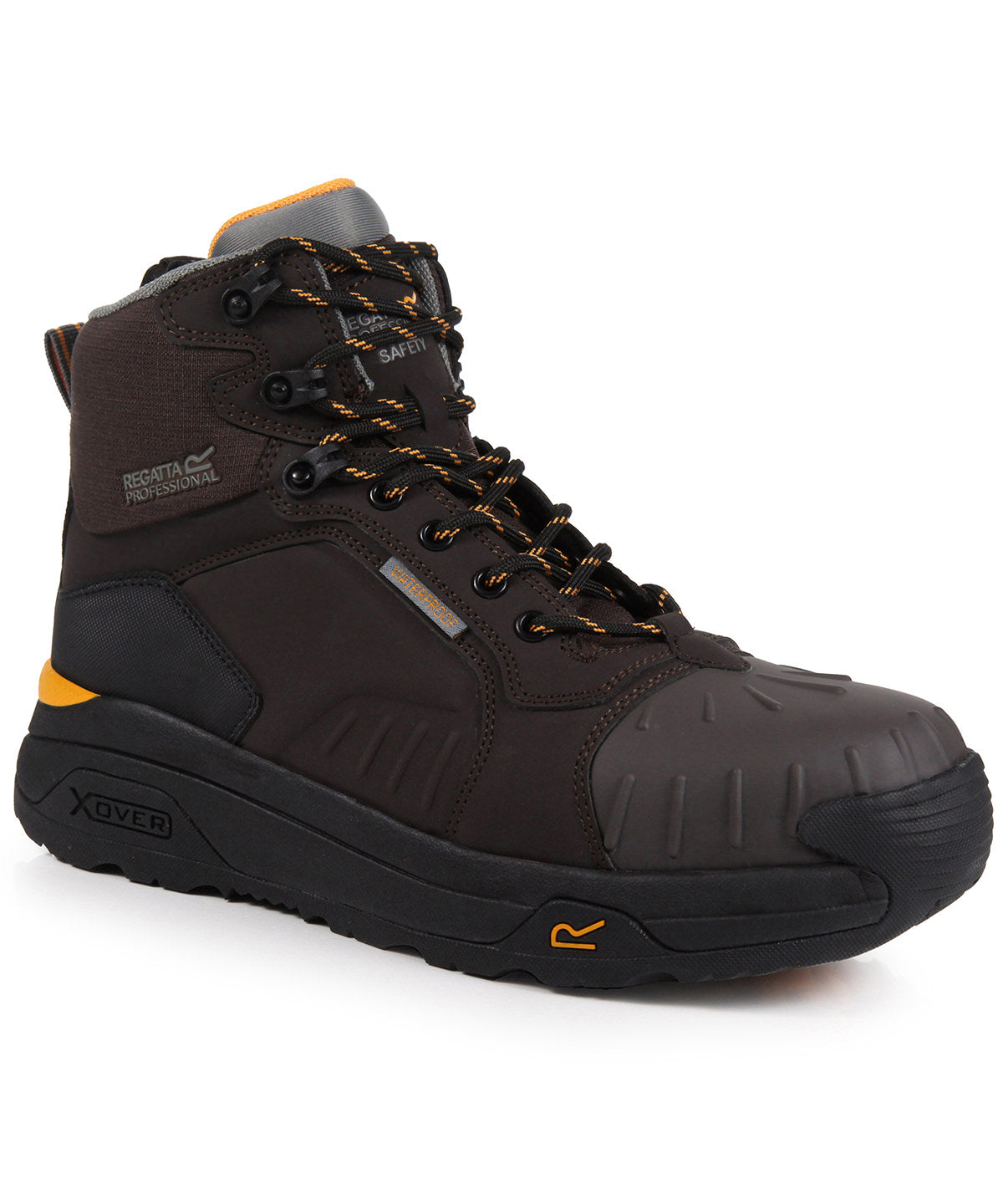 Boots - Exofort S3 X-over Chestnut Black