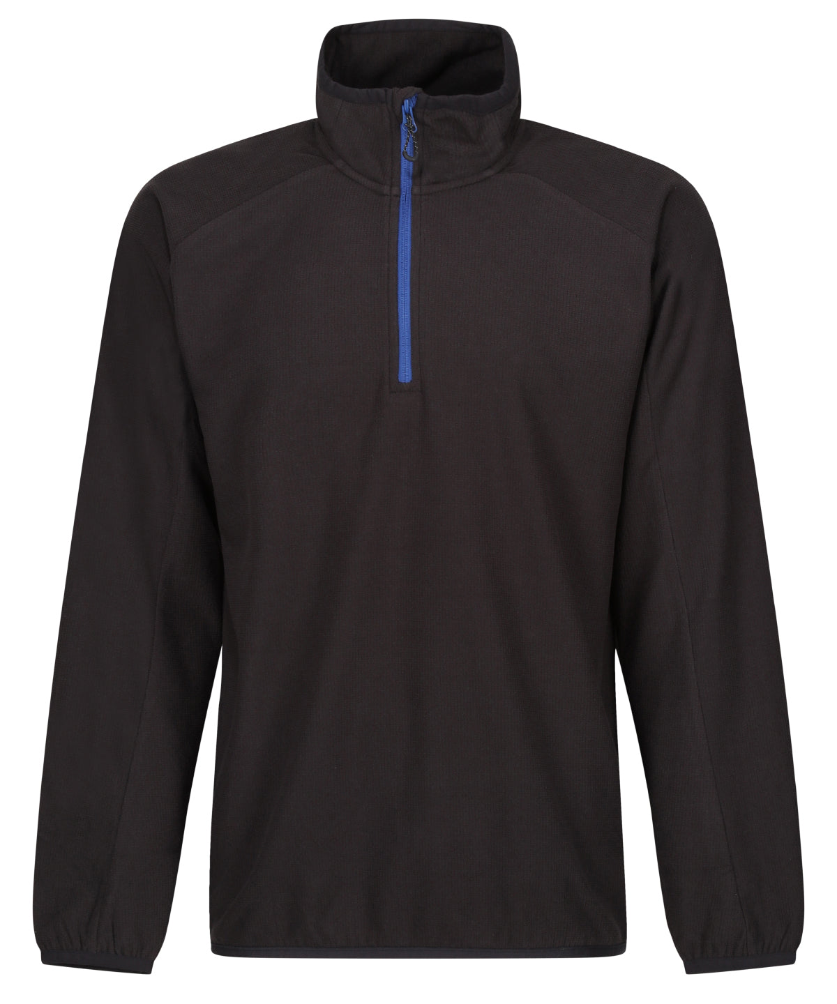 Fleece - Halv-zip fleece – lätt och smidig att bära Black New Royal