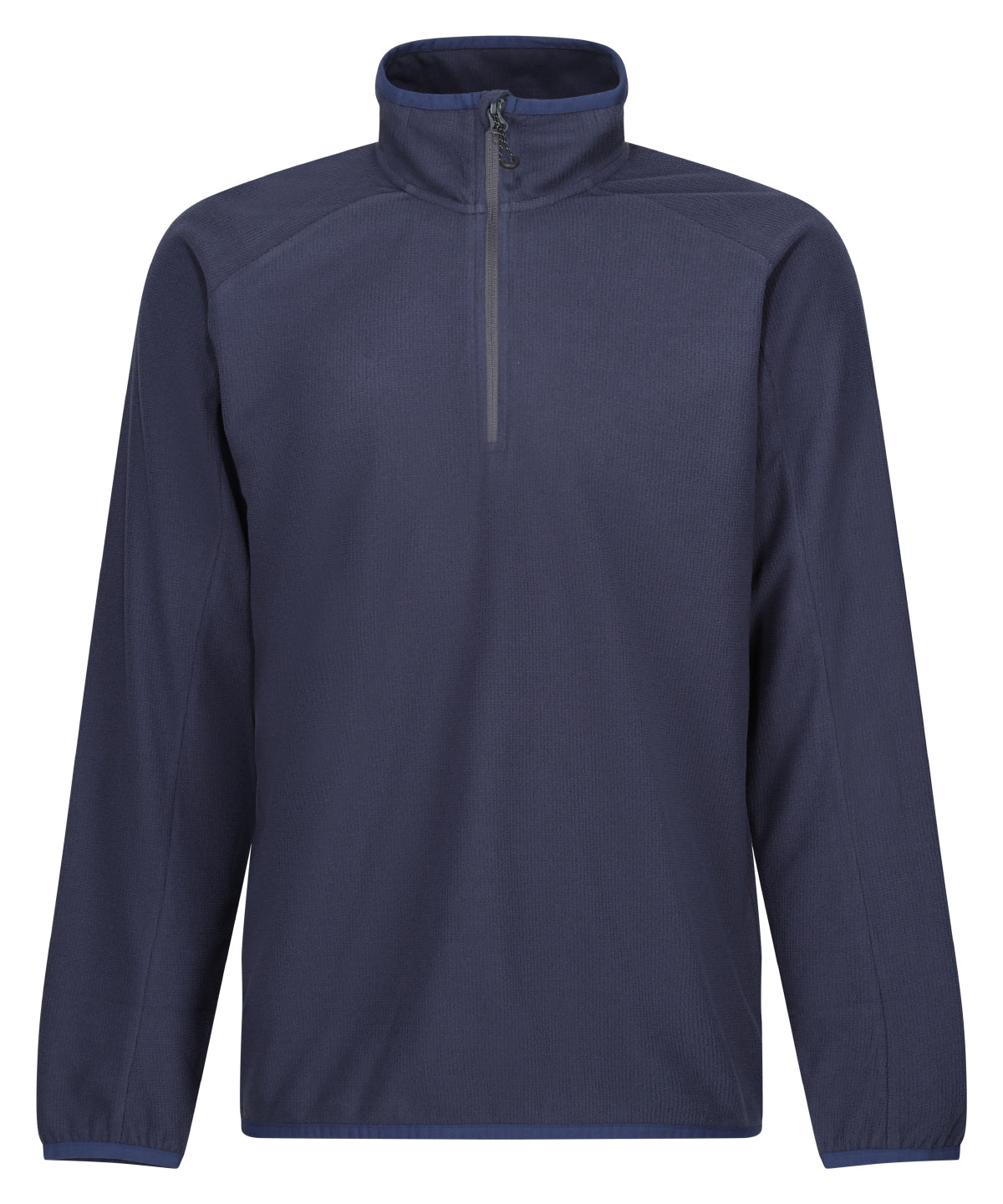 Fleece - Halv-zip fleece – lätt och smidig att bära Navy Seal Grey