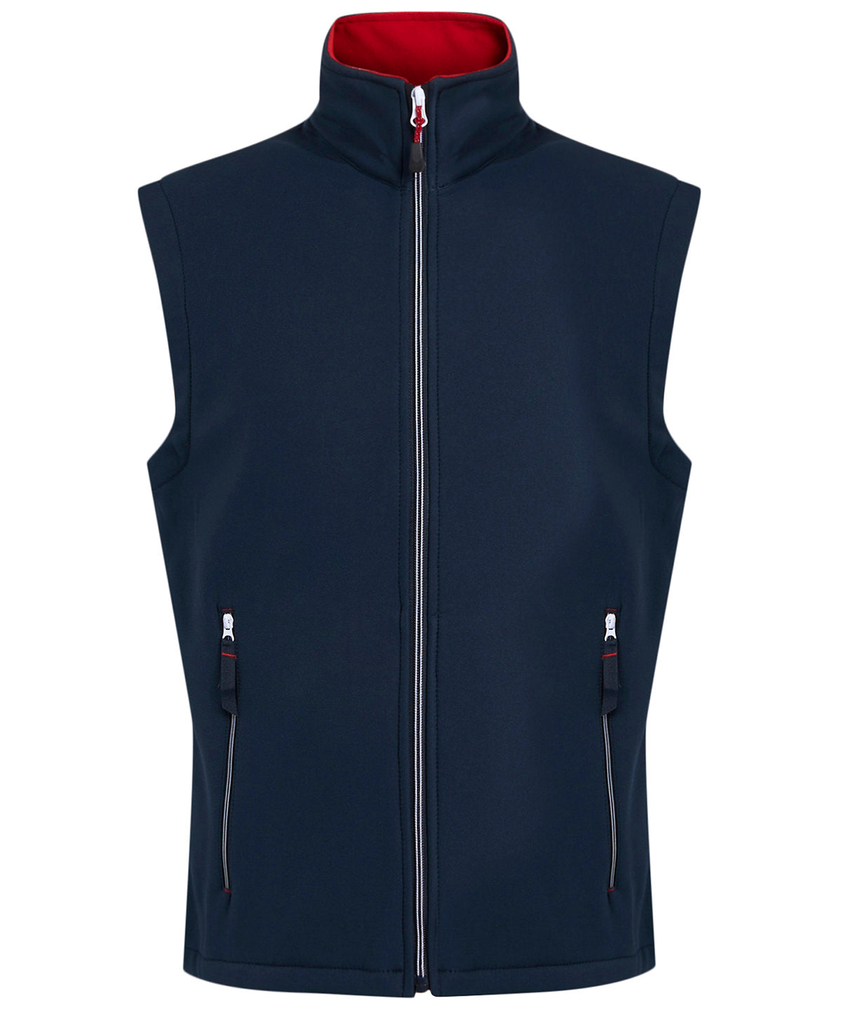 Softshells - Ascender 2-lagers softshell linne för herrar Navy Classic Red