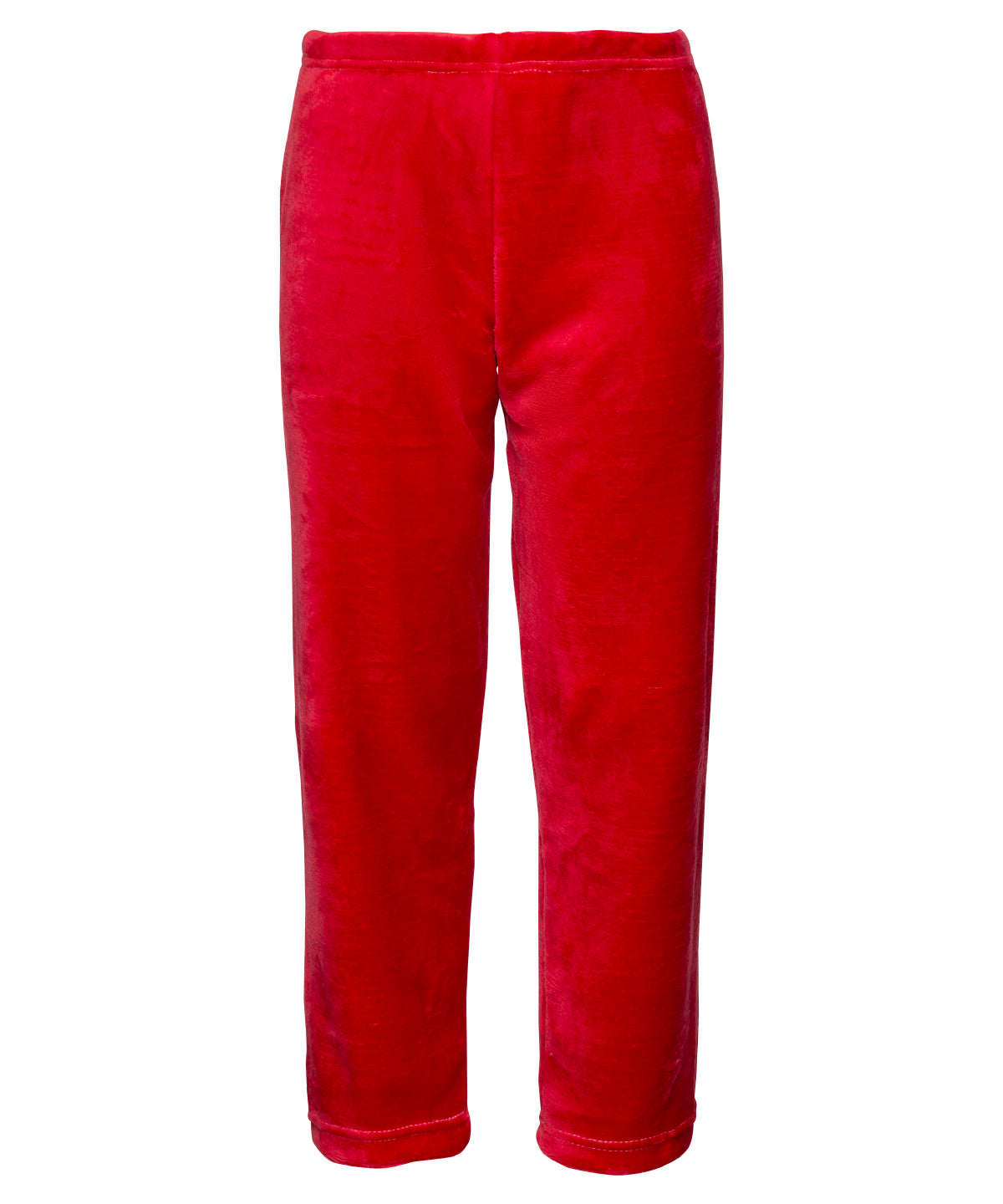 Loungewear Bottoms - Lyxiga Eskimo-stil Fleecebyxor för Barn Red