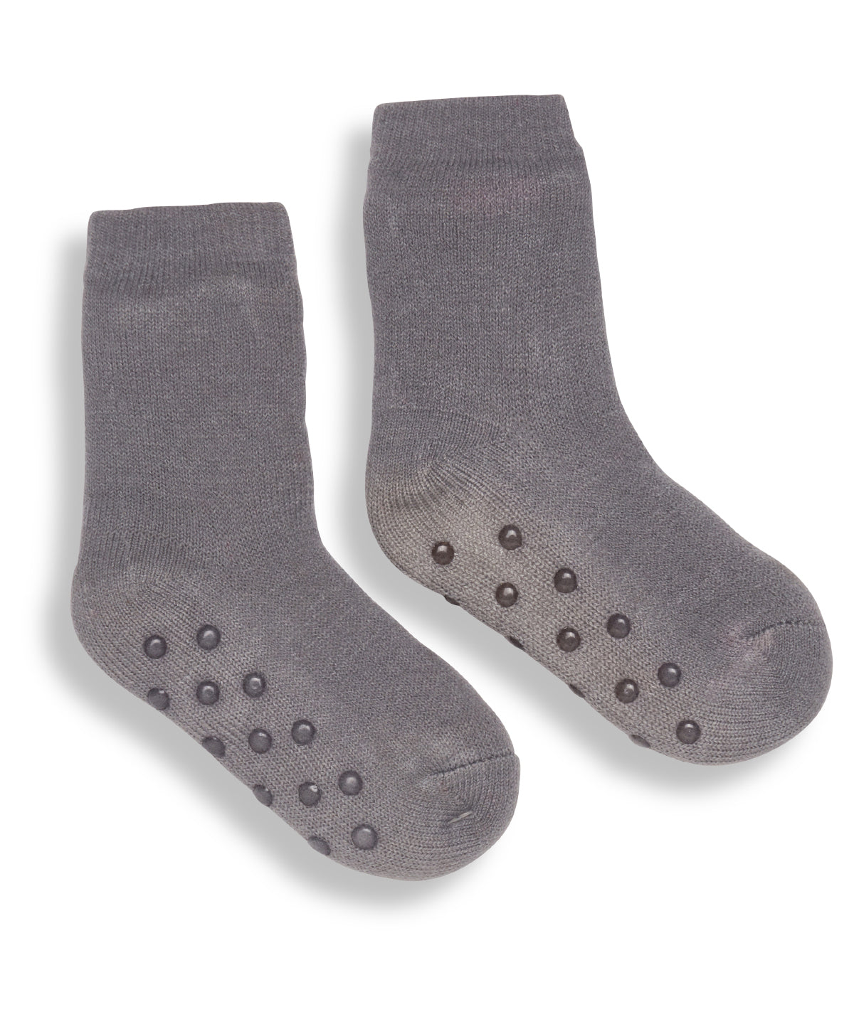 Socks - Lyxiga Eskimo-stil Fleece-strumpor för Barn Grey Socks UK 1 3