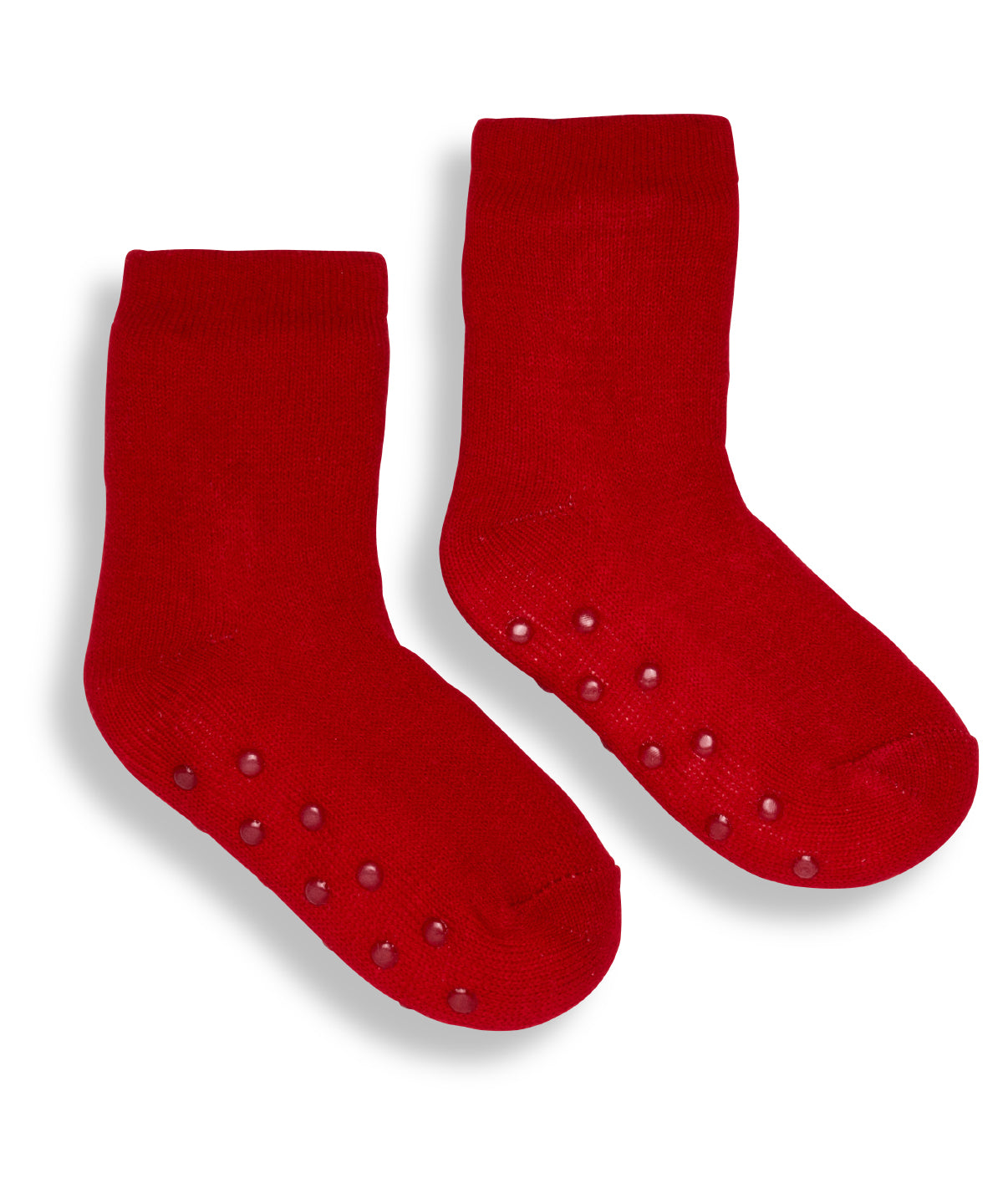 Socks - Lyxiga Eskimo-stil Fleece-strumpor för Barn Red Socks UK 1 3