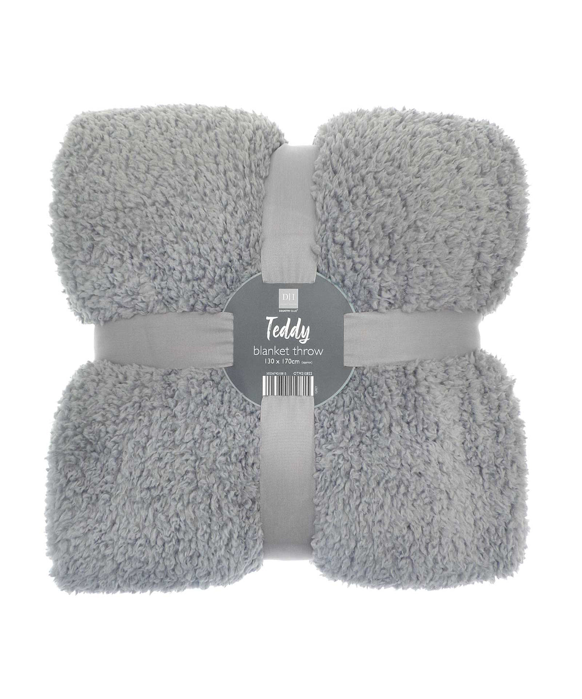 Blankets - Lyxig teddy fleece pläd – perfekt för kyliga kvällar Grey One size