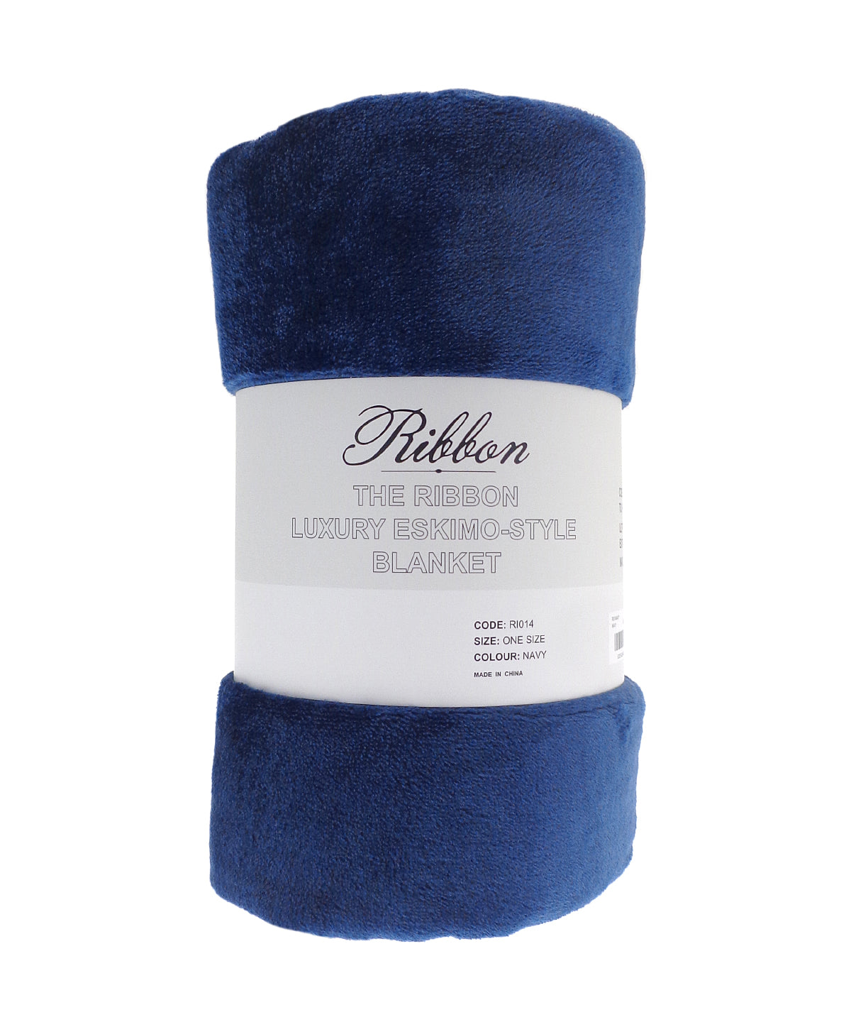 Blankets - Eskimo-stil Filt Navy One Size