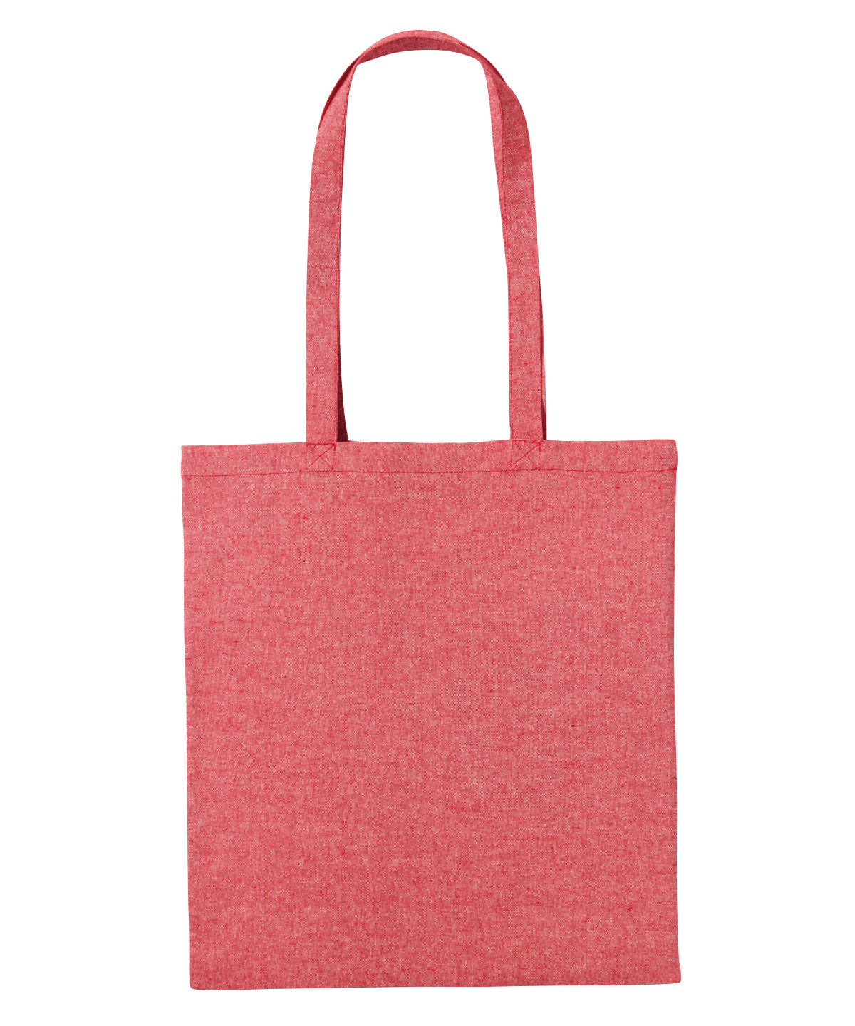 Bags - Återvunnen Bomull Shopper Red Marl One size